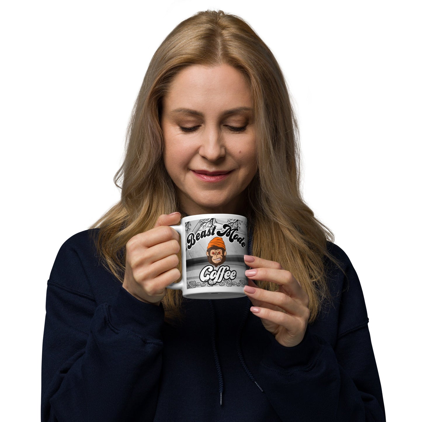 Beast Mode Coffee Glossy Mug - Street Business Urban Wear