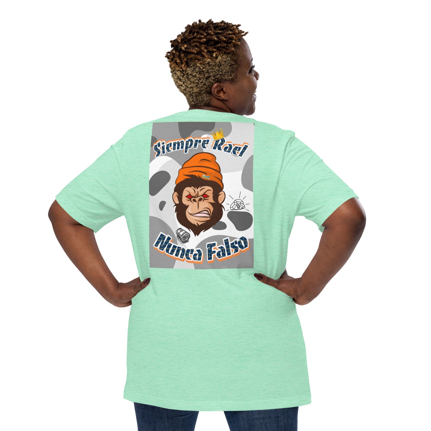 Street Business Angry Gorilla Embroidery Unisex T-shirt - Street Business Urban Wear