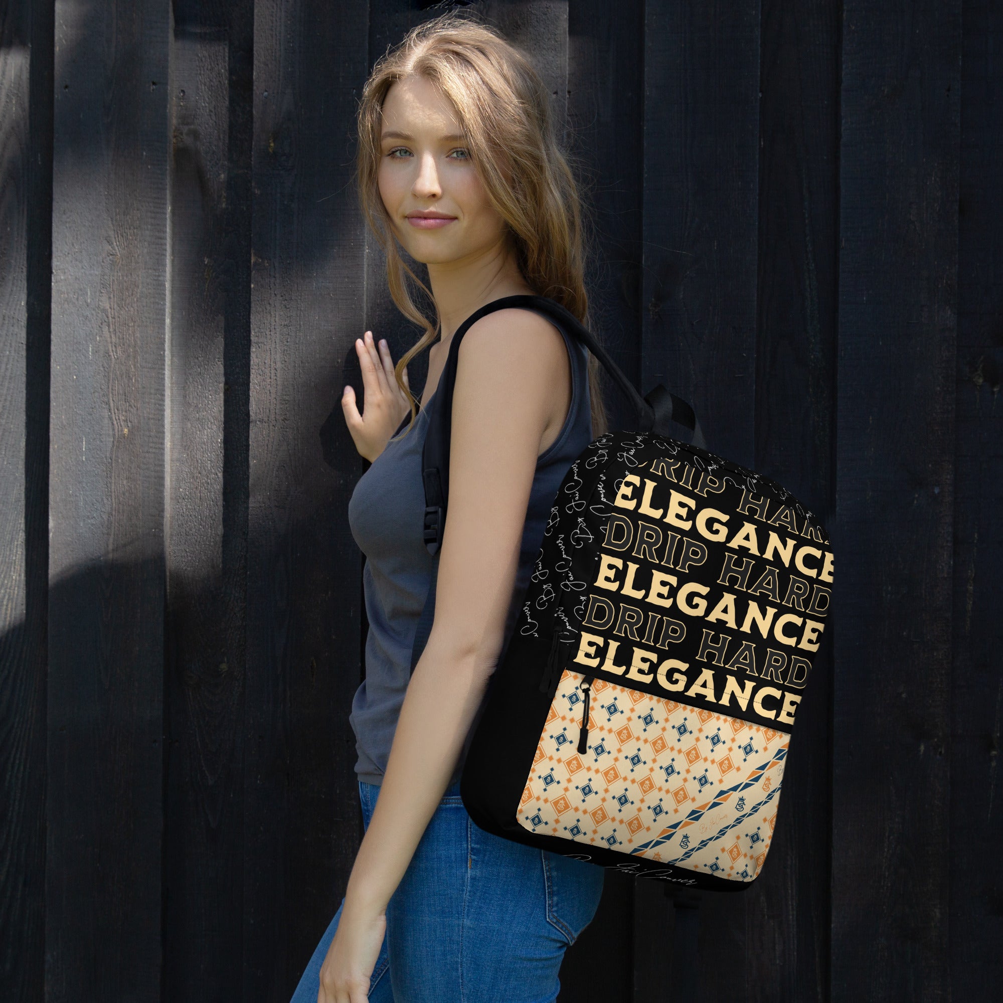 DRIP HARD / ELEGANCE Backpack “By Jai’Couver” — Street Business Urban Wear