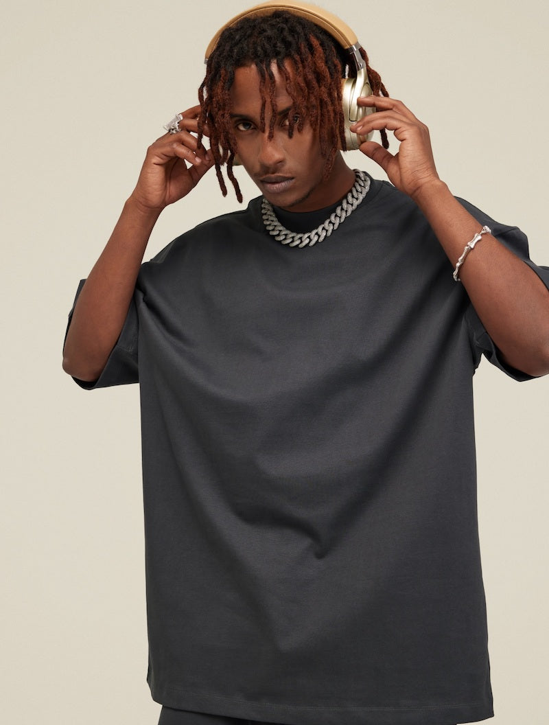 Unisex Make Money Not Friends — Premium Heavyweight Oversized Streetwear Loose T-Shirt