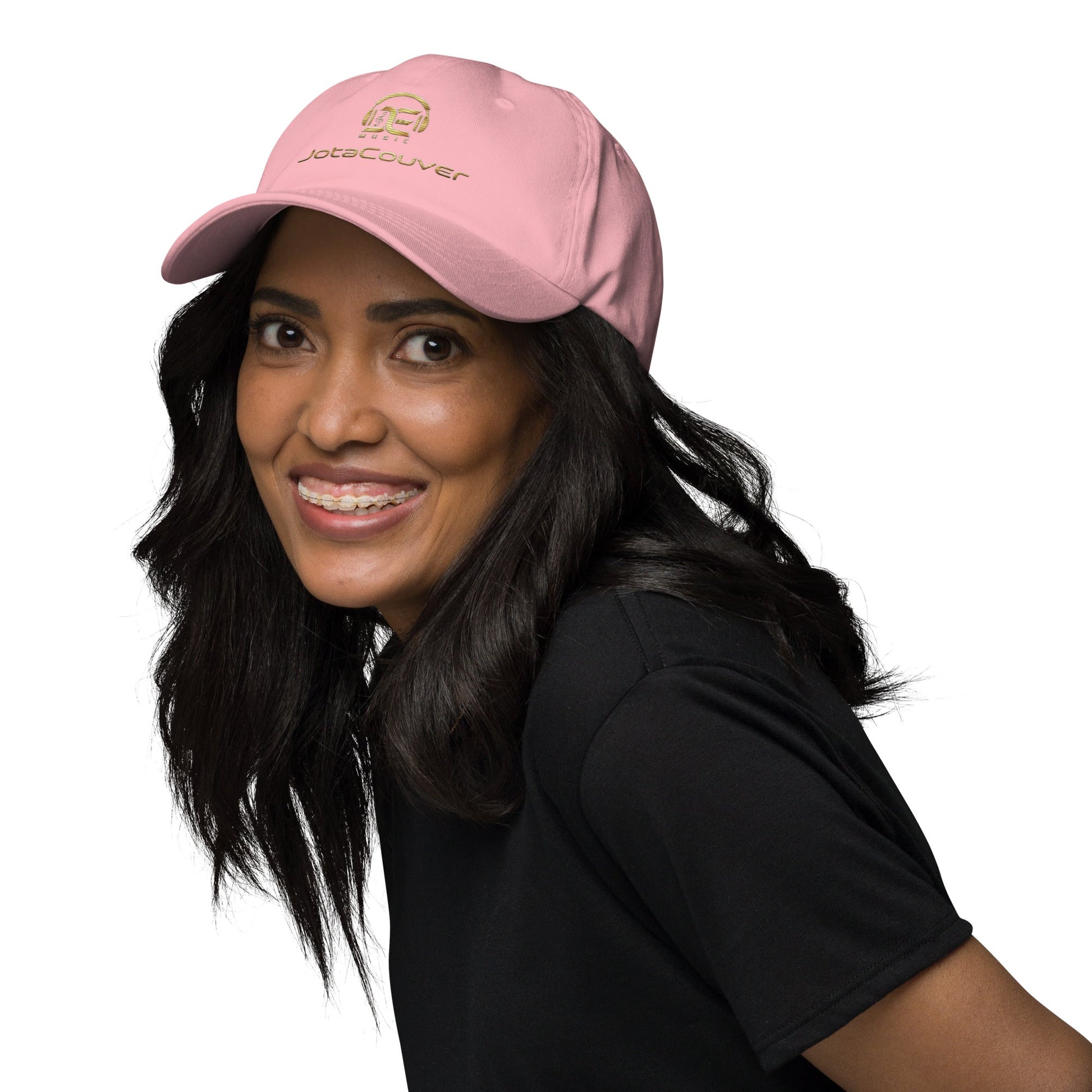 JotaCouver Entertainments Embroidery Logo Fan Hat - Street Business Urban Wear