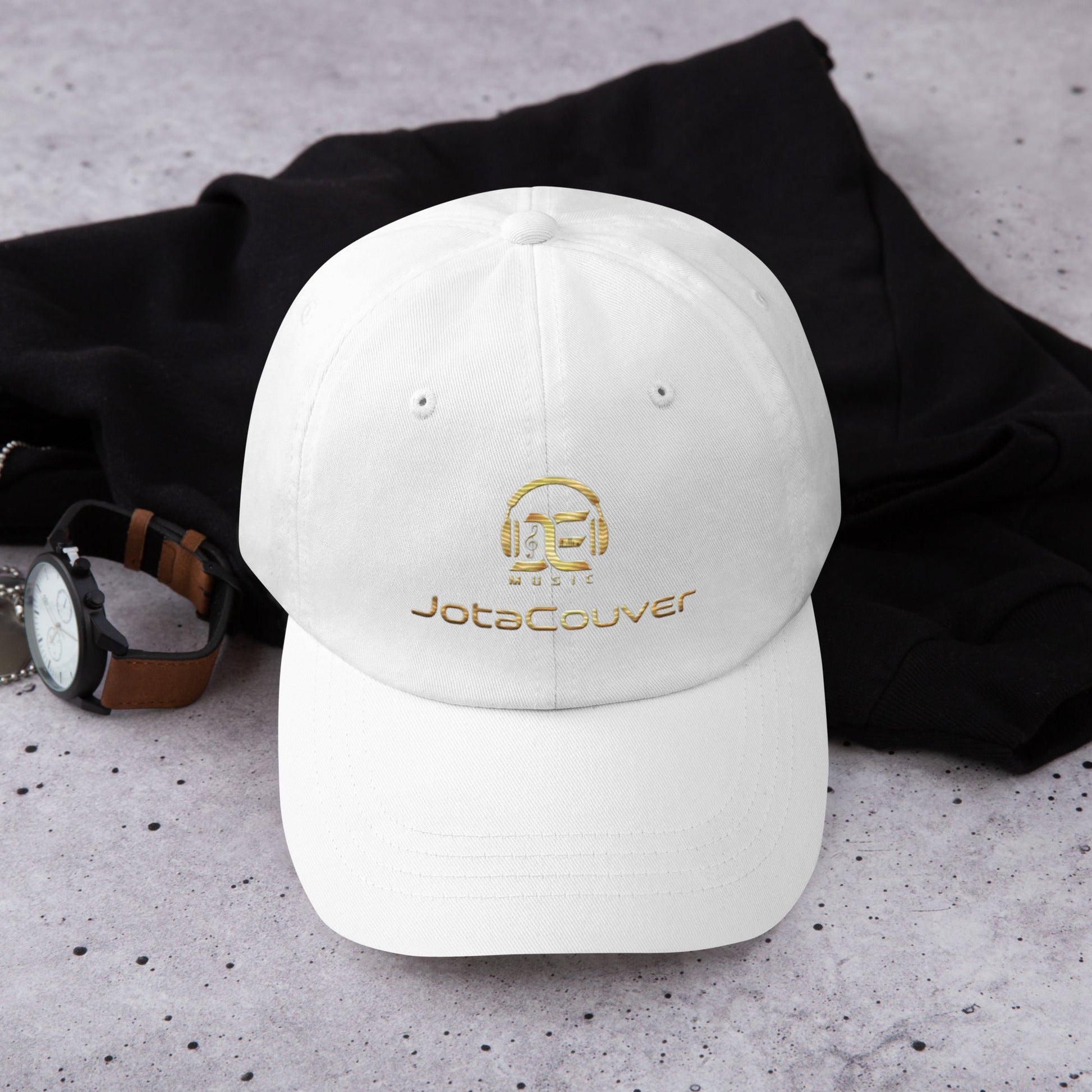JotaCouver Entertainments Embroidery Logo Fan Hat - Street Business Urban Wear