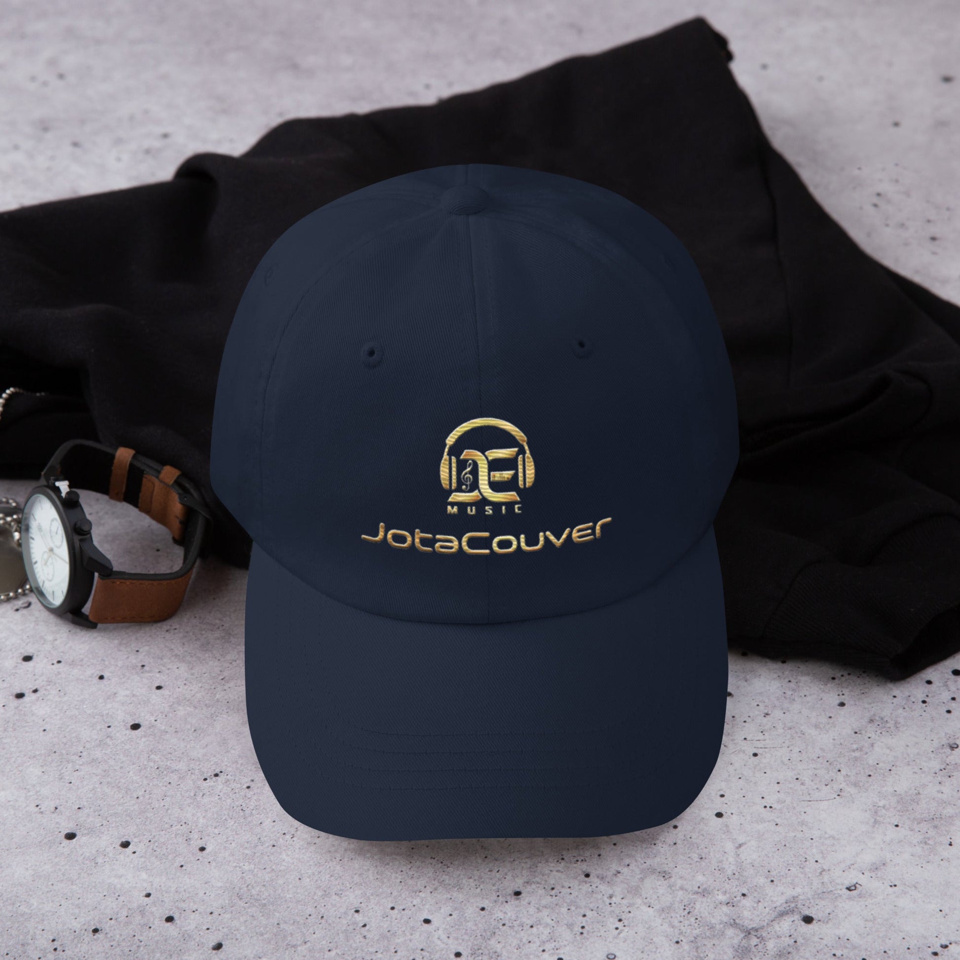 JotaCouver Entertainments Embroidery Logo Fan Hat - Street Business Urban Wear