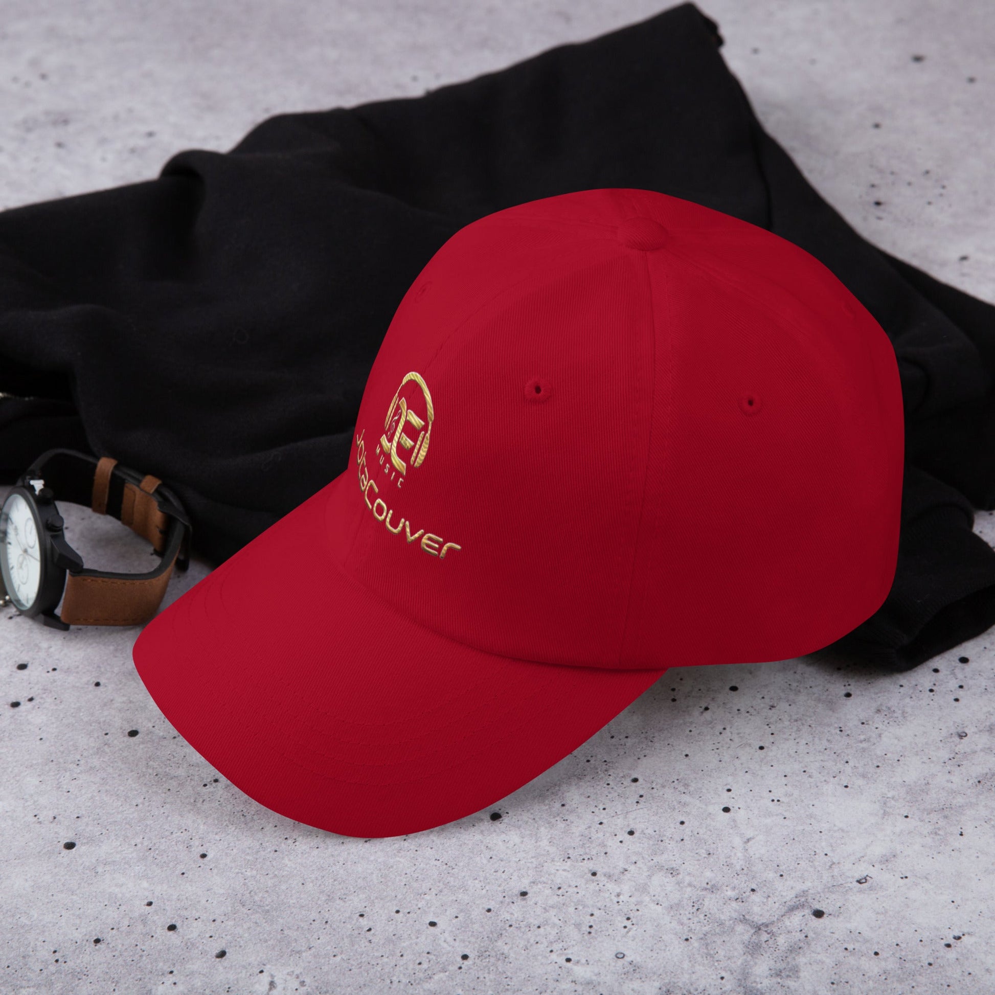 JotaCouver Entertainments Embroidery Logo Fan Hat - Street Business Urban Wear