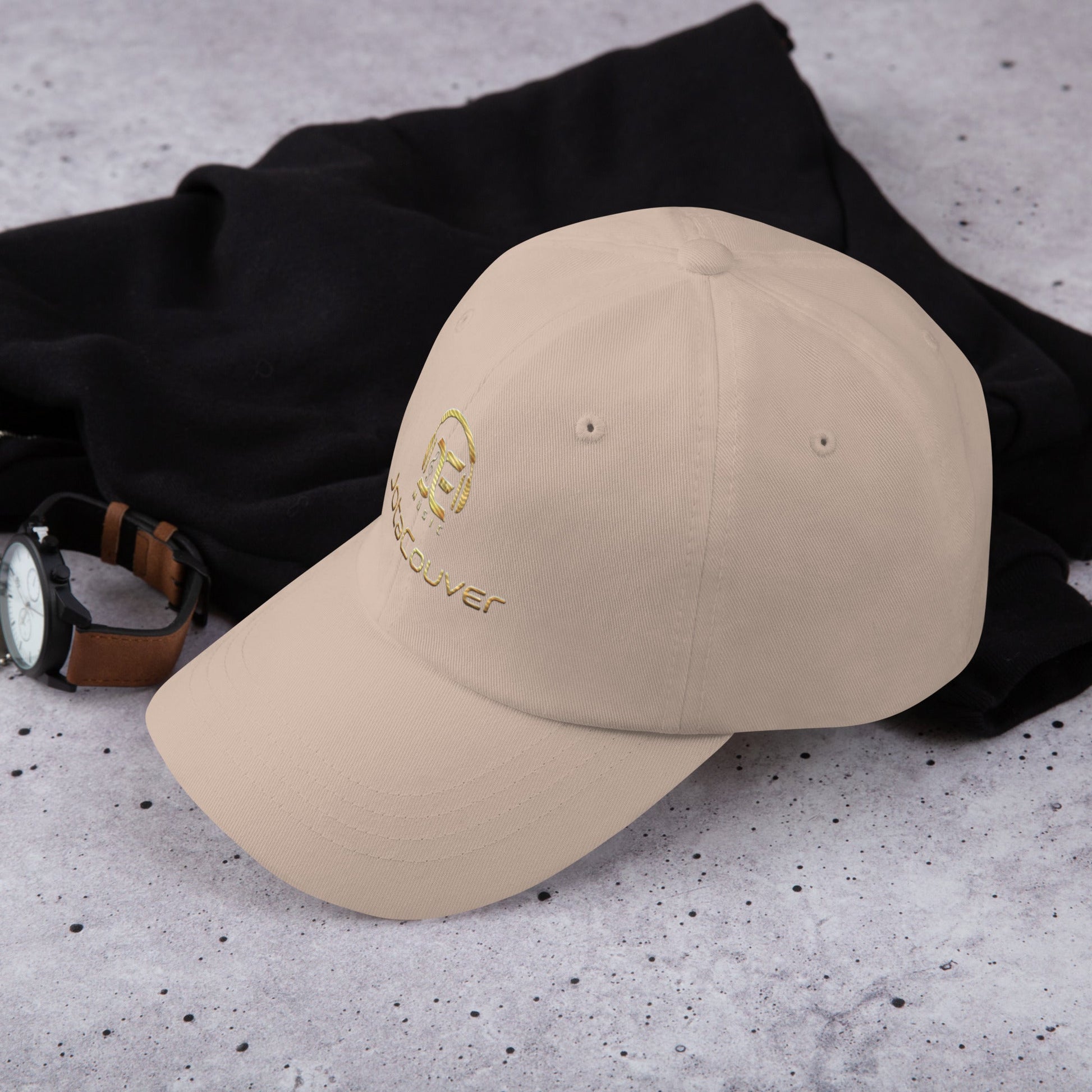 JotaCouver Entertainments Embroidery Logo Fan Hat - Street Business Urban Wear