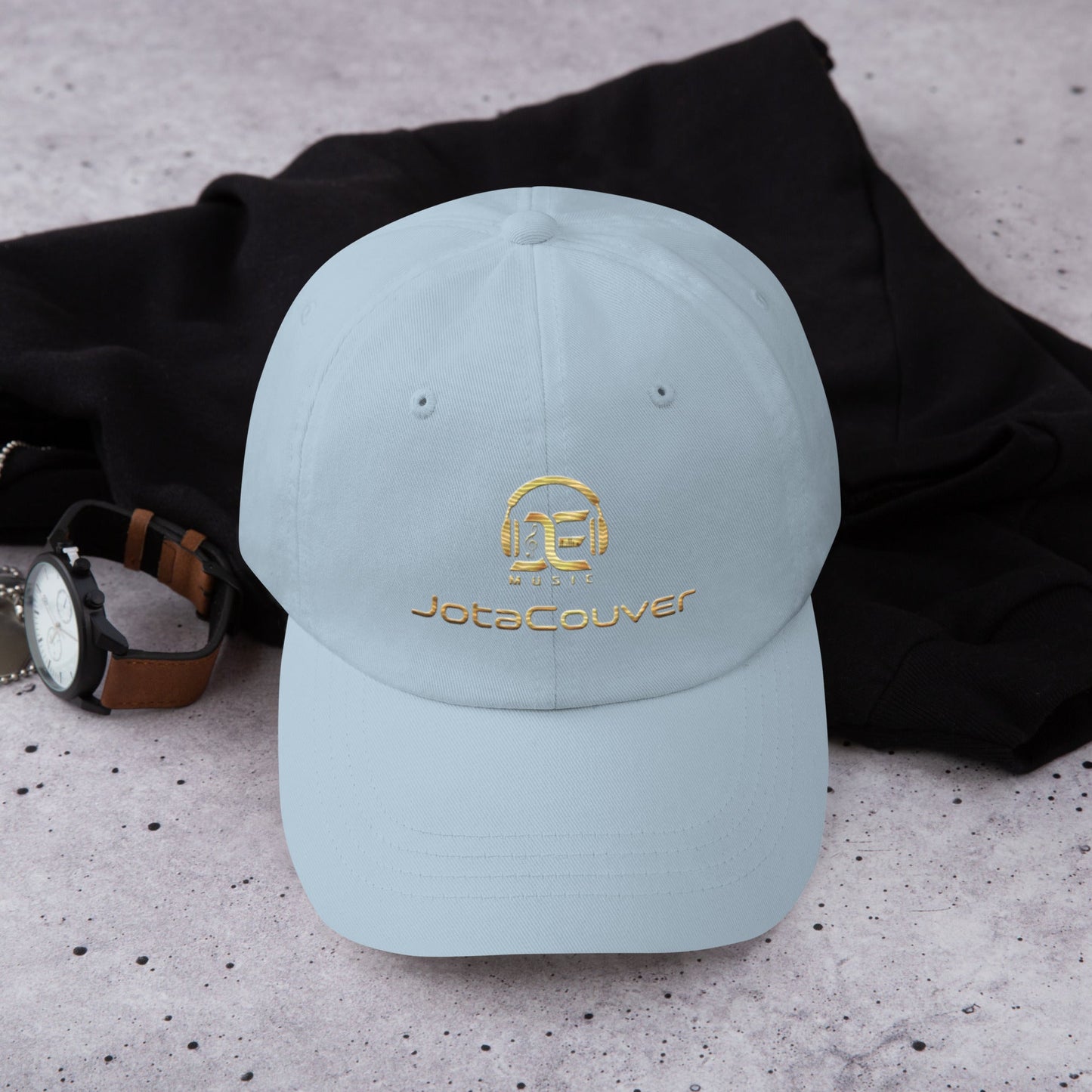 JotaCouver Entertainments Embroidery Logo Fan Hat - Street Business Urban Wear