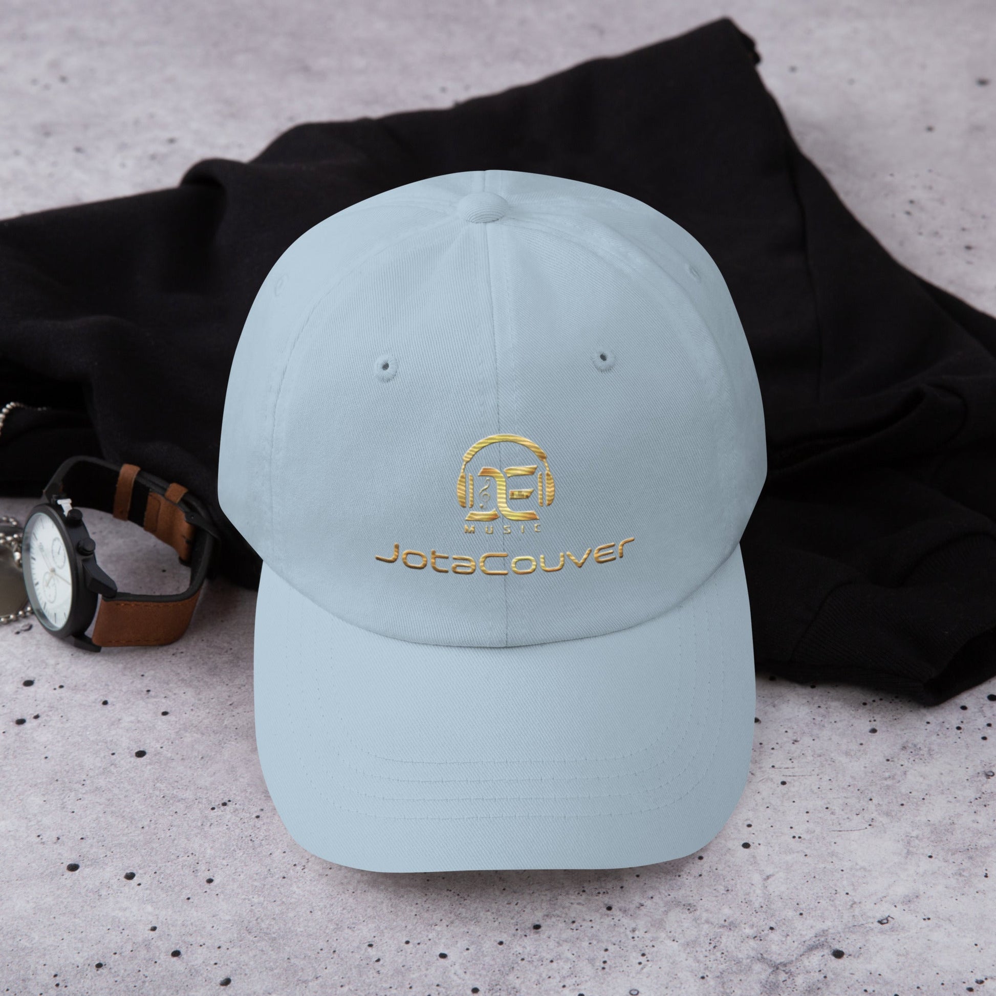 JotaCouver Entertainments Embroidery Logo Fan Hat - Street Business Urban Wear
