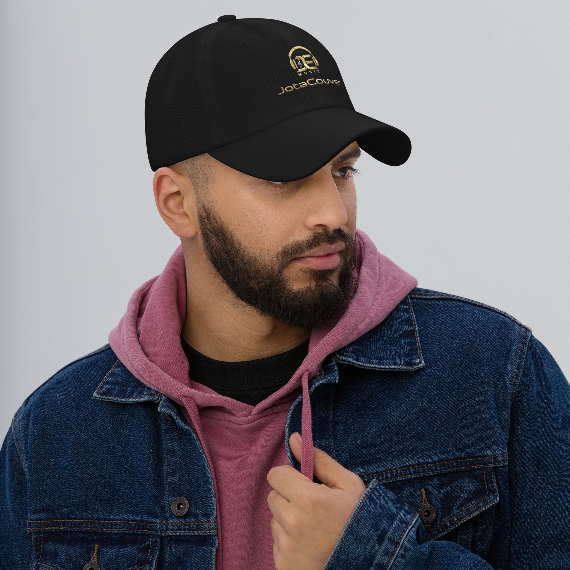 JotaCouver Entertainments Embroidery Logo Fan Hat - Street Business Urban Wear