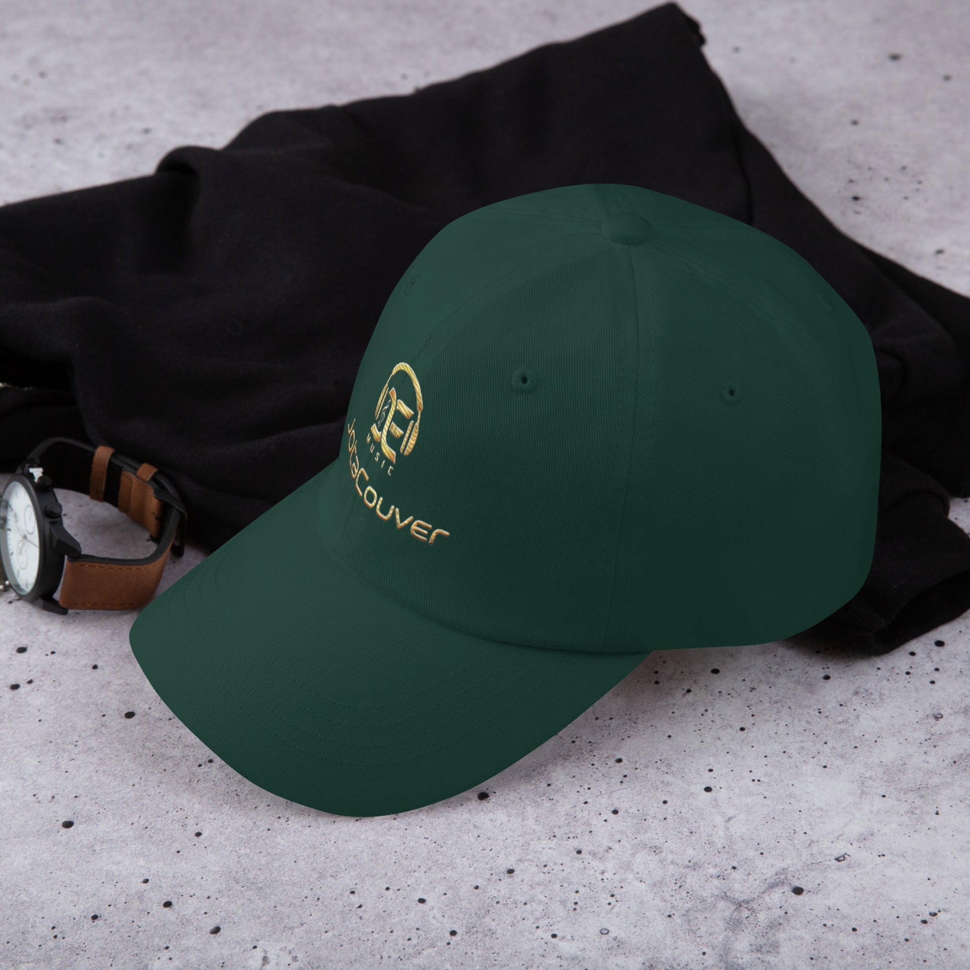 JotaCouver Entertainments Embroidery Logo Fan Hat - Street Business Urban Wear