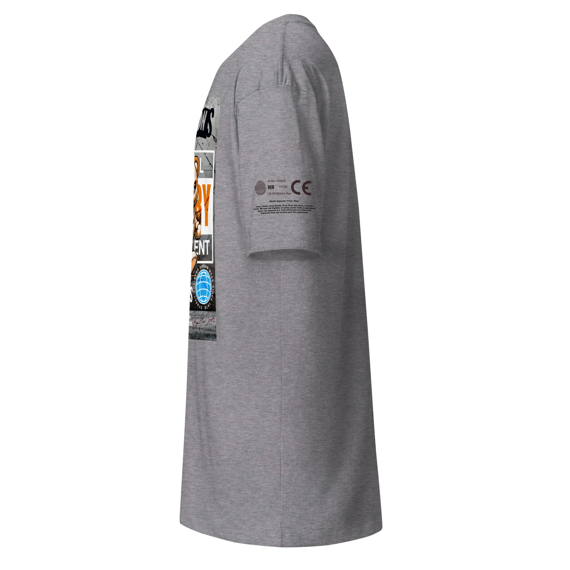 No Emotions Bears Heavyweight Tee – Premium Men’s Streetwear By Jai’Couver (Collab Edition)