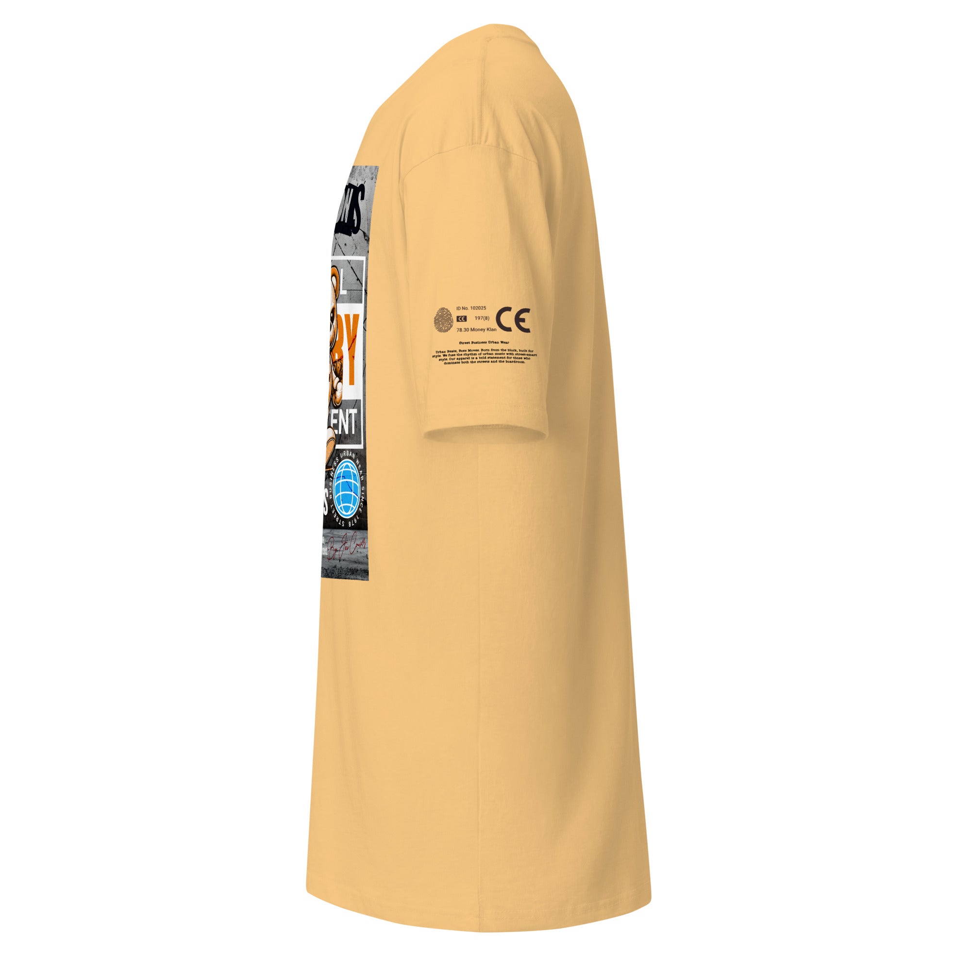 No Emotions Bears Heavyweight Tee – Premium Men’s Streetwear By Jai’Couver (Collab Edition)