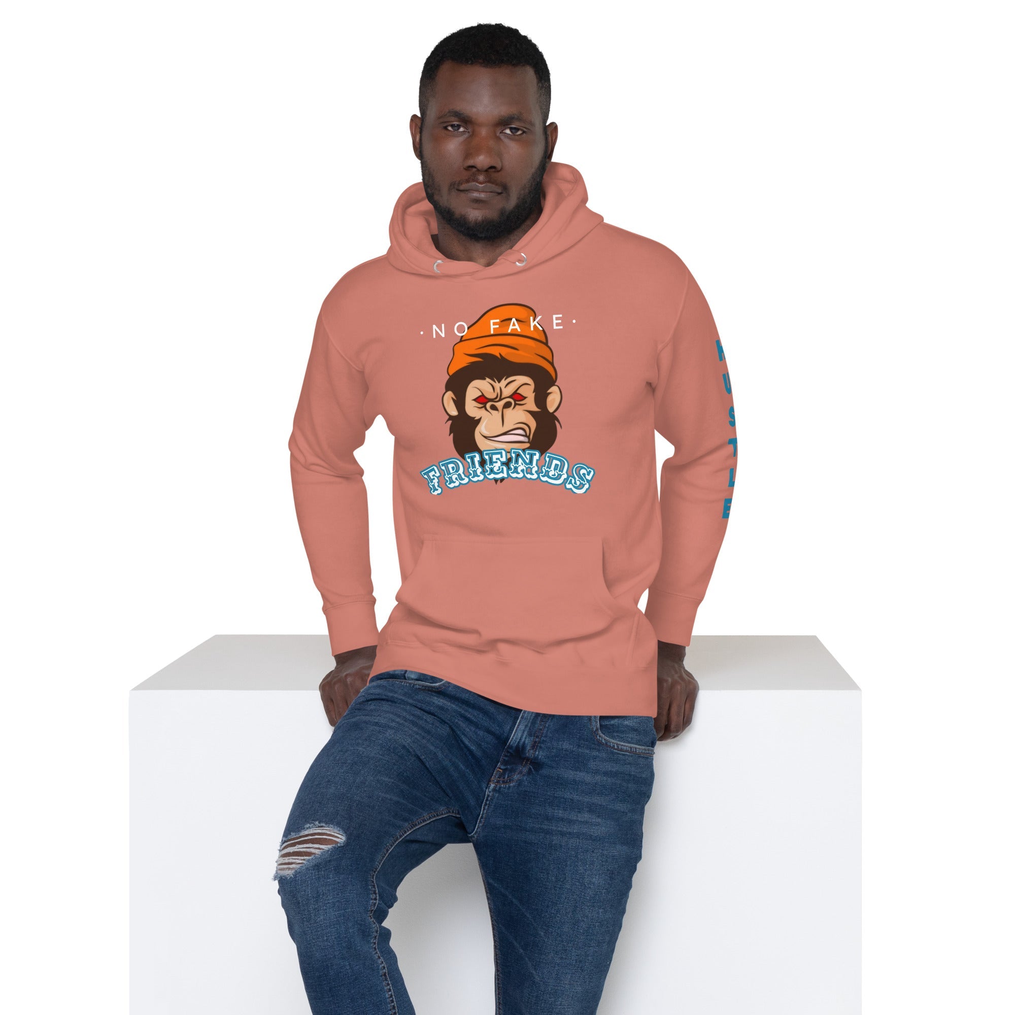 No Fake Friends Premium Unisex Hoodie - Street Business Urban Wear