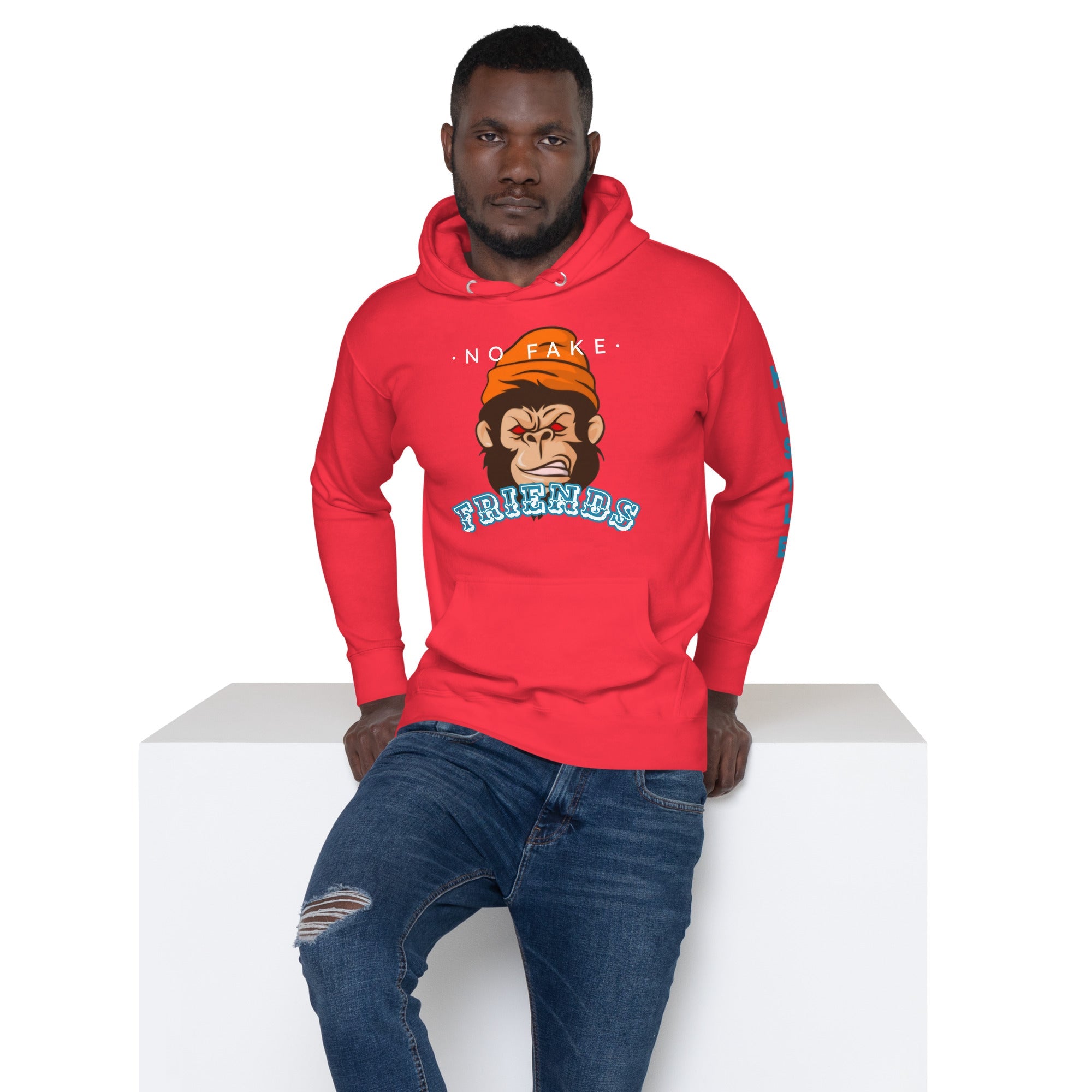 No Fake Friends Premium Unisex Hoodie - Street Business Urban Wear