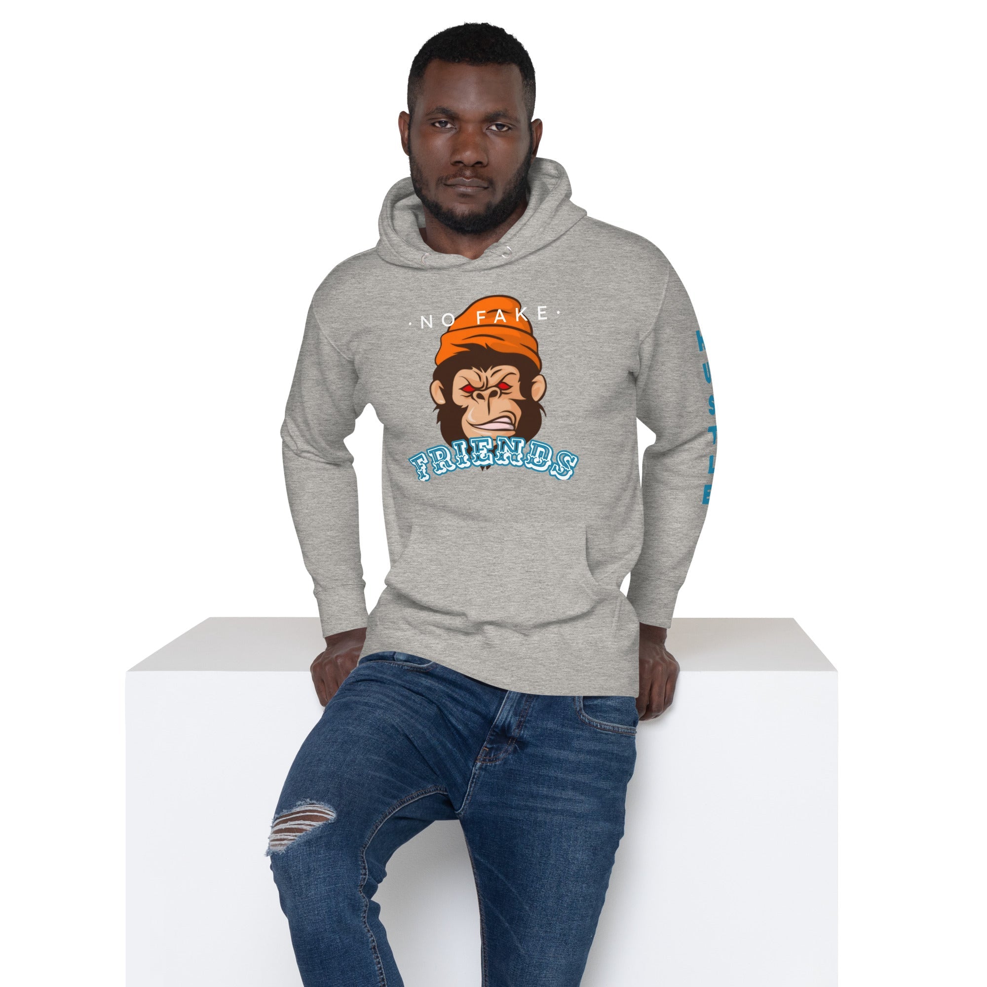 No Fake Friends Premium Unisex Hoodie - Street Business Urban Wear