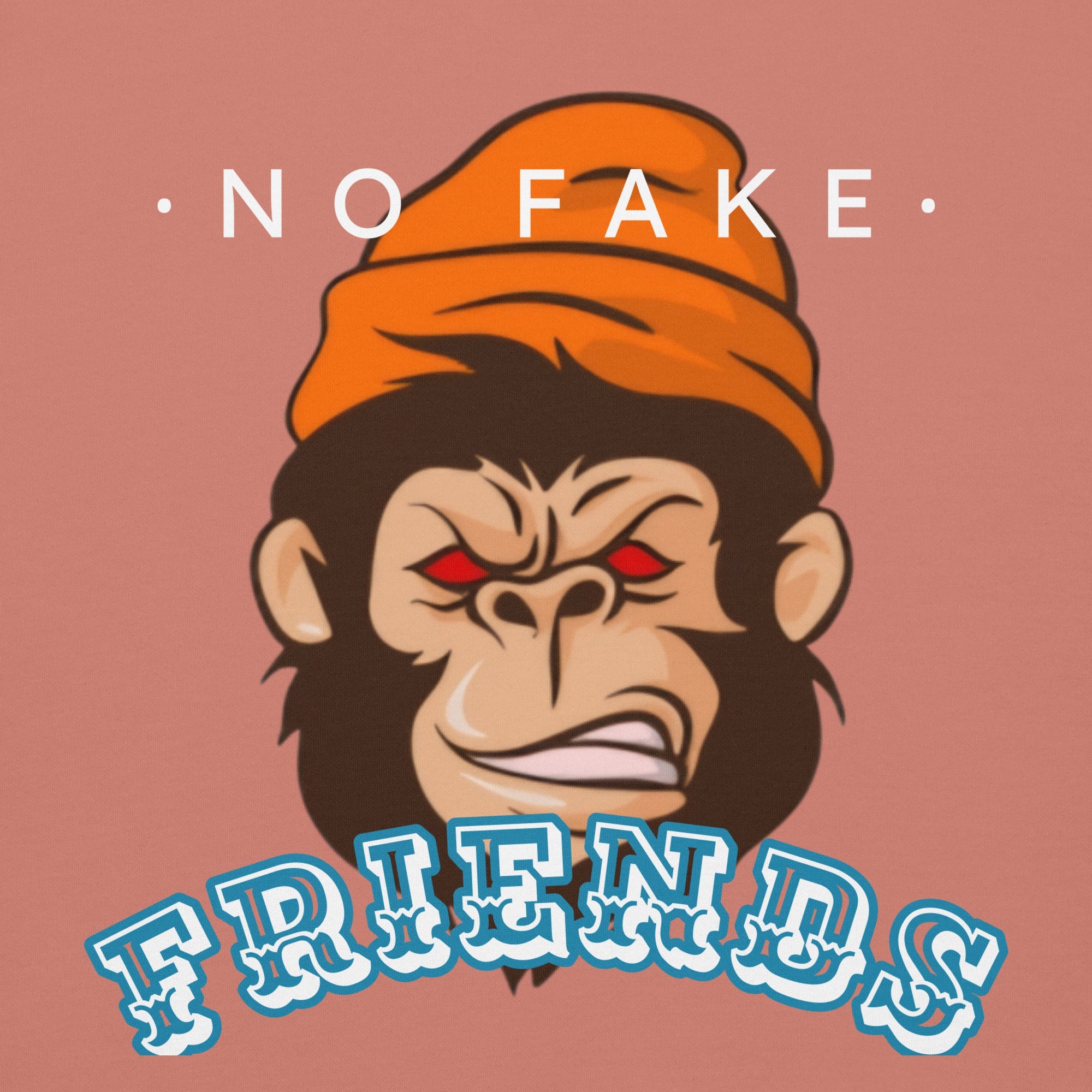 No Fake Friends Premium Unisex Hoodie - Street Business Urban Wear