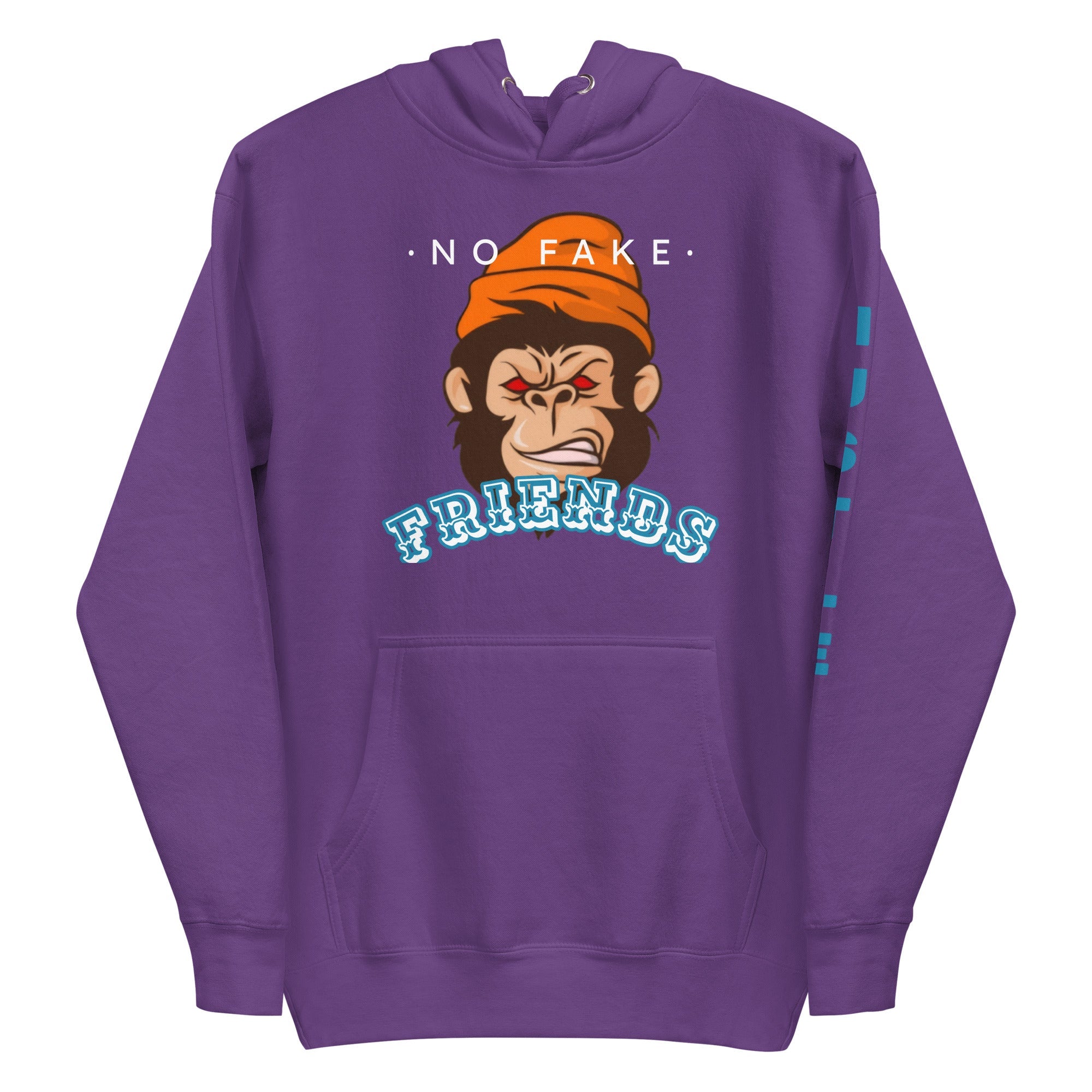 No Fake Friends Premium Unisex Hoodie - Street Business Urban Wear