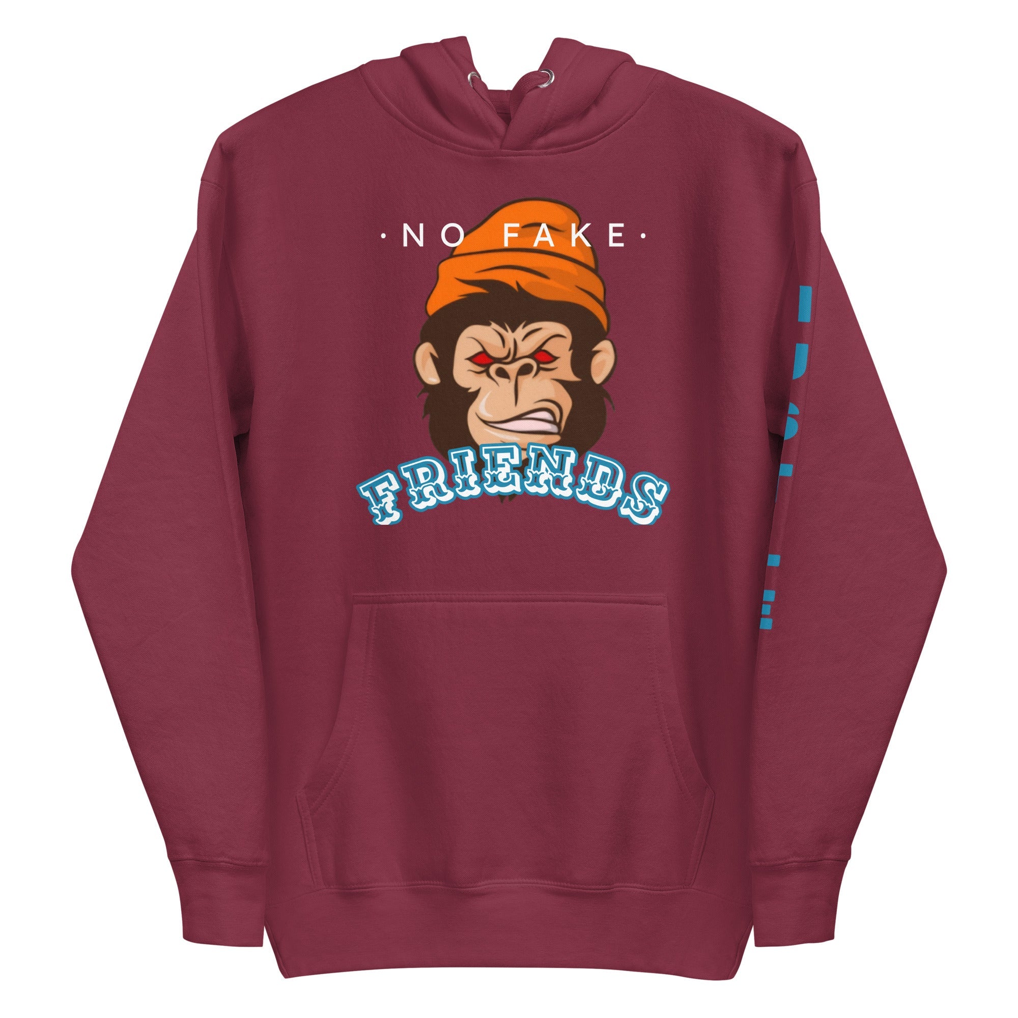 No Fake Friends Premium Unisex Hoodie - Street Business Urban Wear