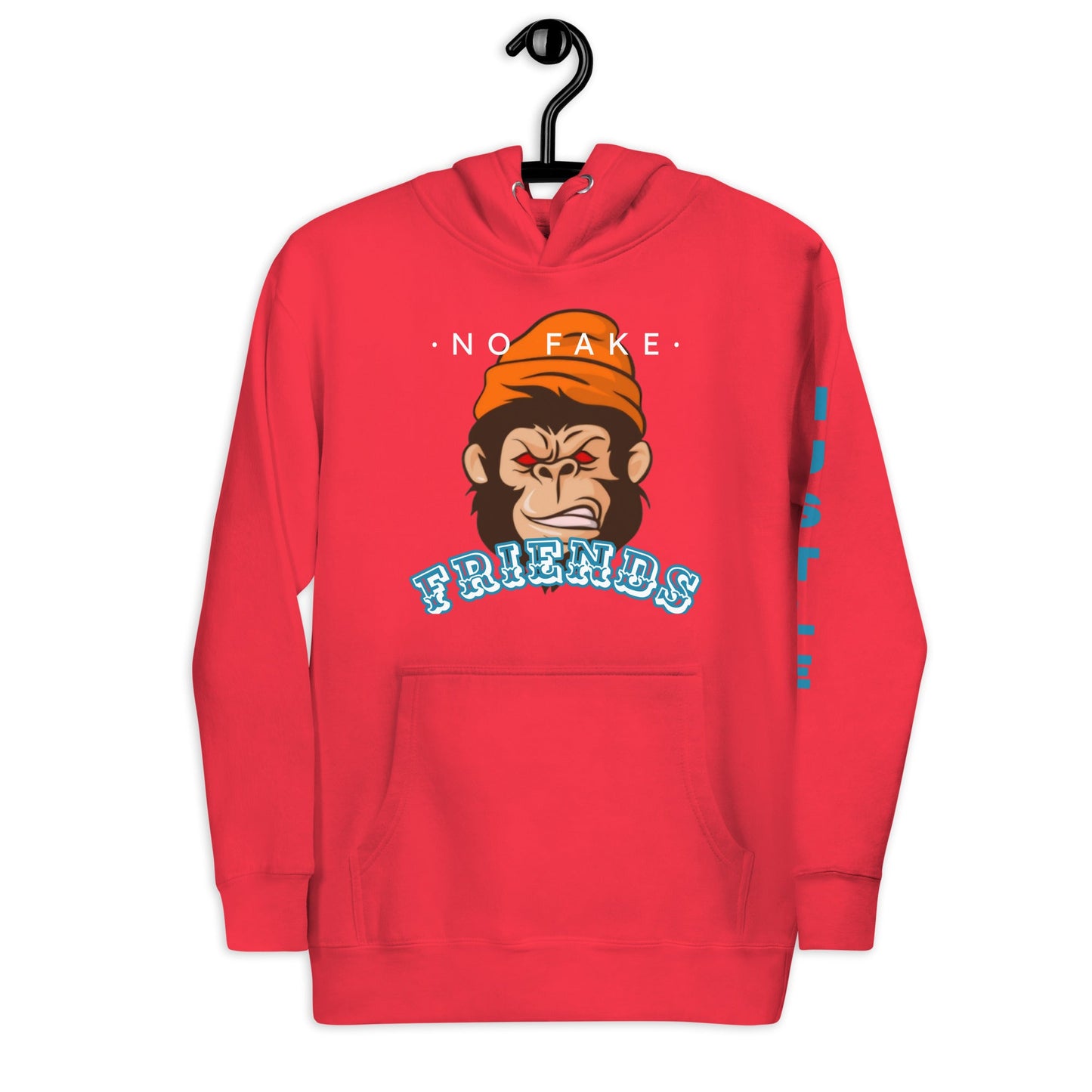 No Fake Friends Premium Unisex Hoodie - Street Business Urban Wear