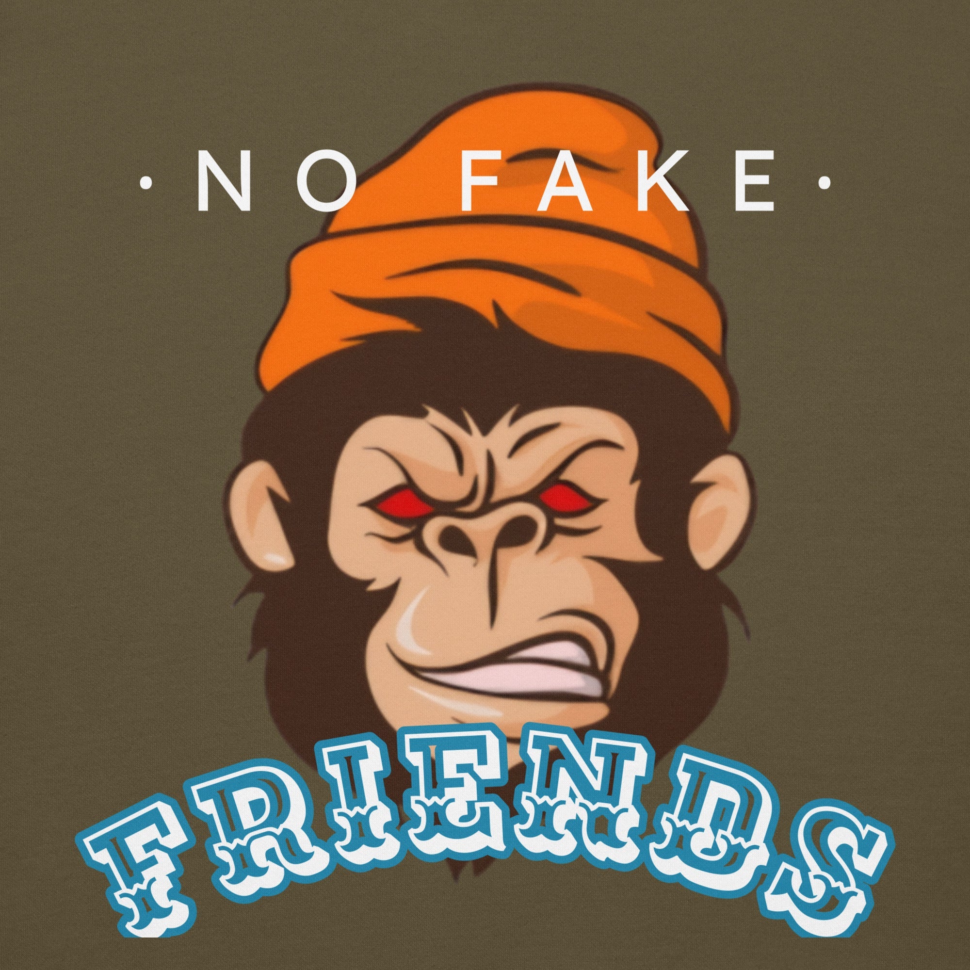 No Fake Friends Premium Unisex Hoodie - Street Business Urban Wear