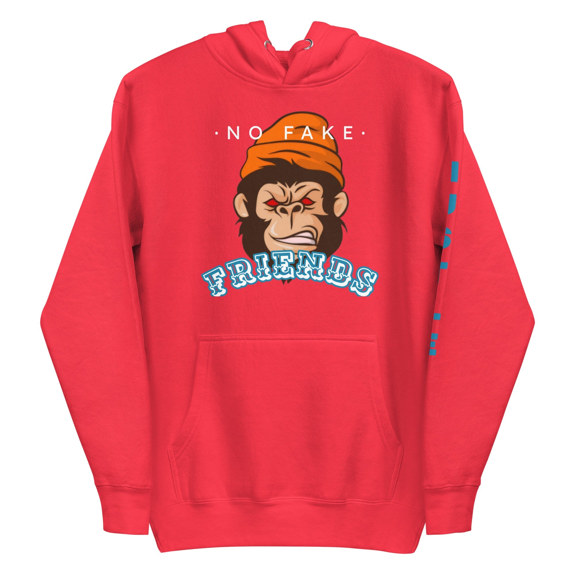 No Fake Friends Premium Unisex Hoodie - Street Business Urban Wear