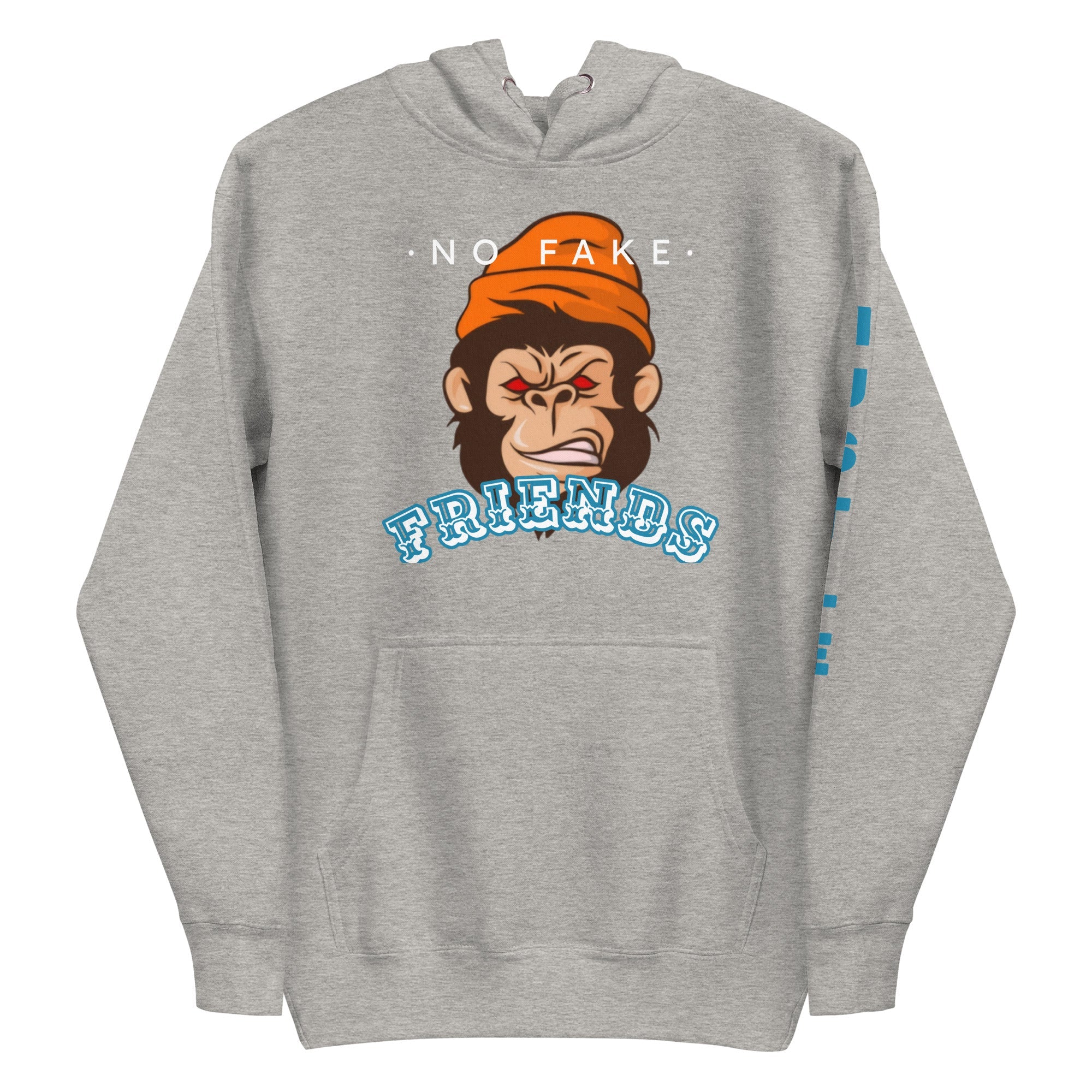 No Fake Friends Premium Unisex Hoodie - Street Business Urban Wear