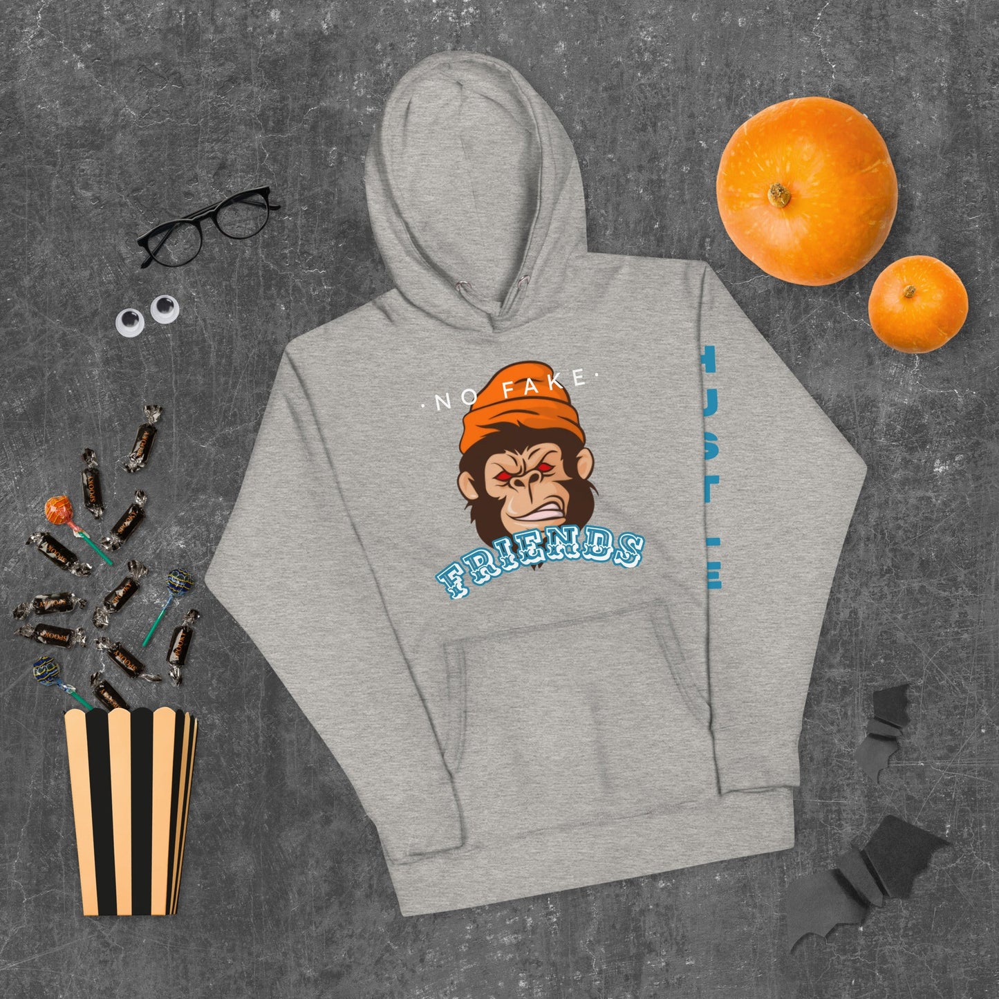 No Fake Friends Premium Unisex Hoodie - Street Business Urban Wear