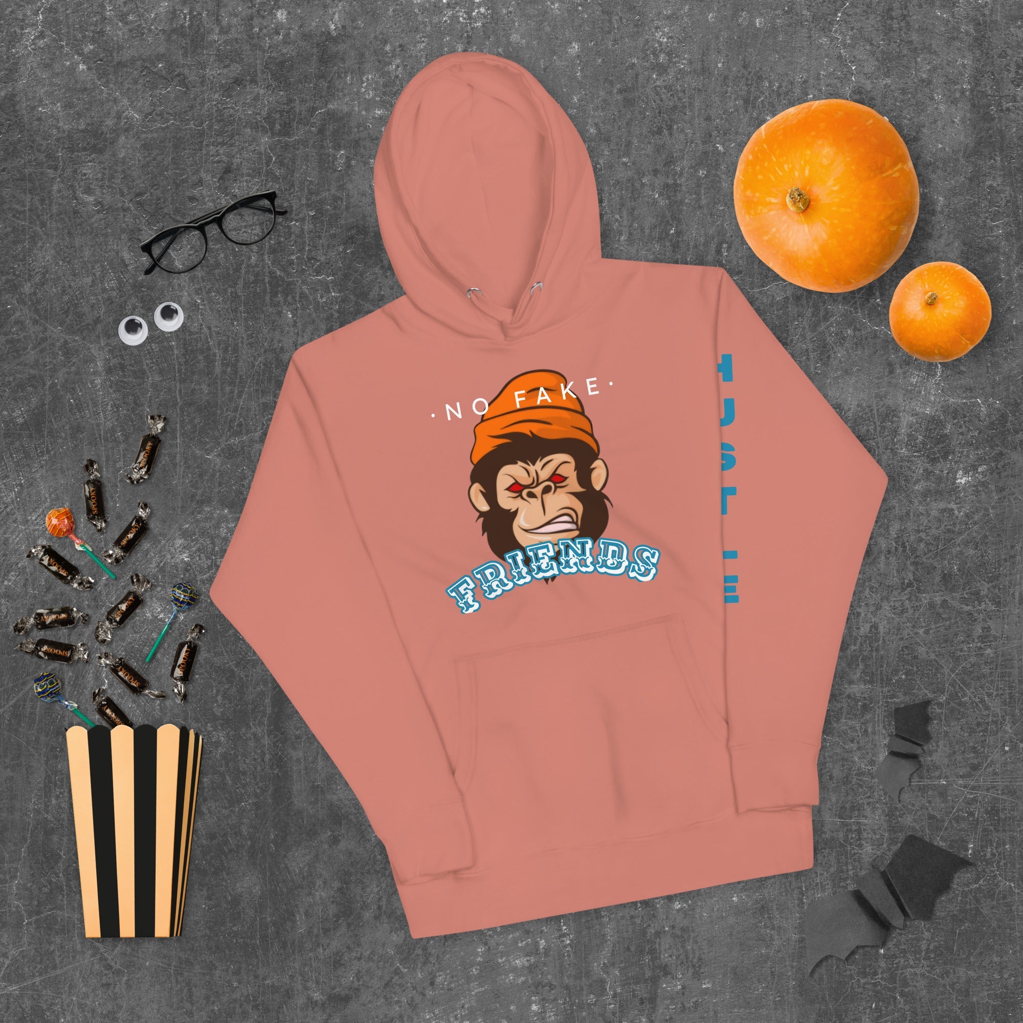 No Fake Friends Premium Unisex Hoodie - Street Business Urban Wear