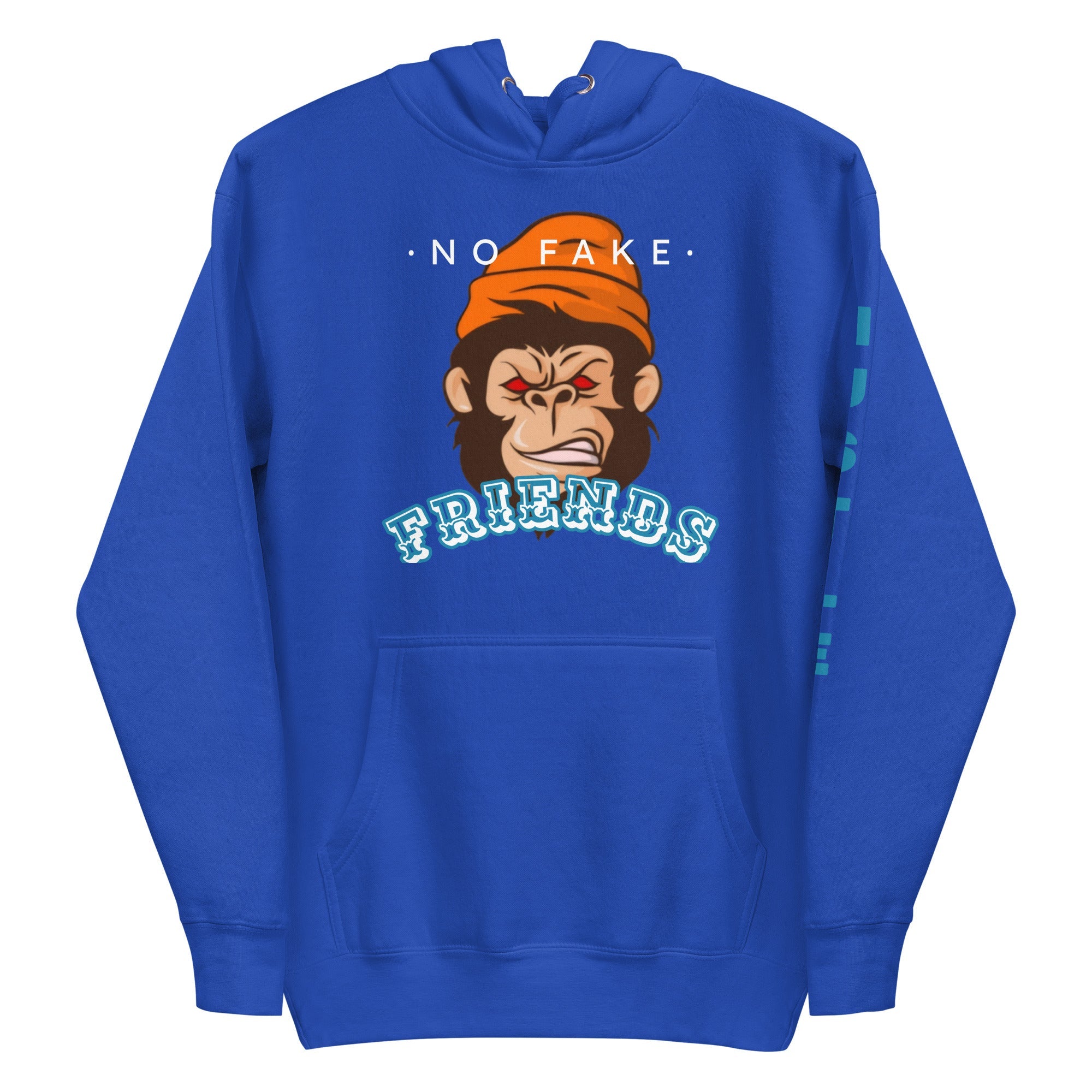 No Fake Friends Premium Unisex Hoodie - Street Business Urban Wear