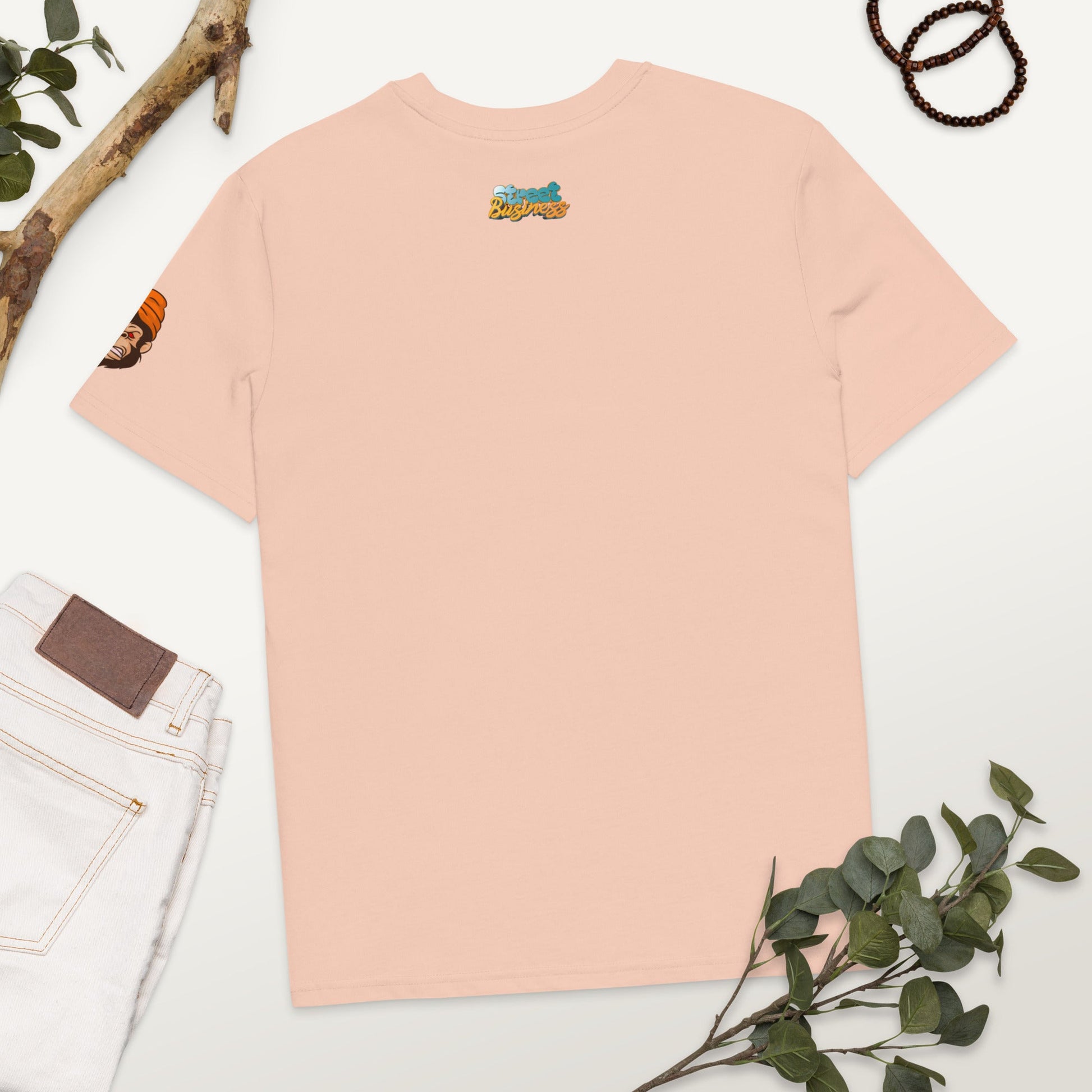 Organic Cotton No Caps t-shirt - Street Business Urban Wear