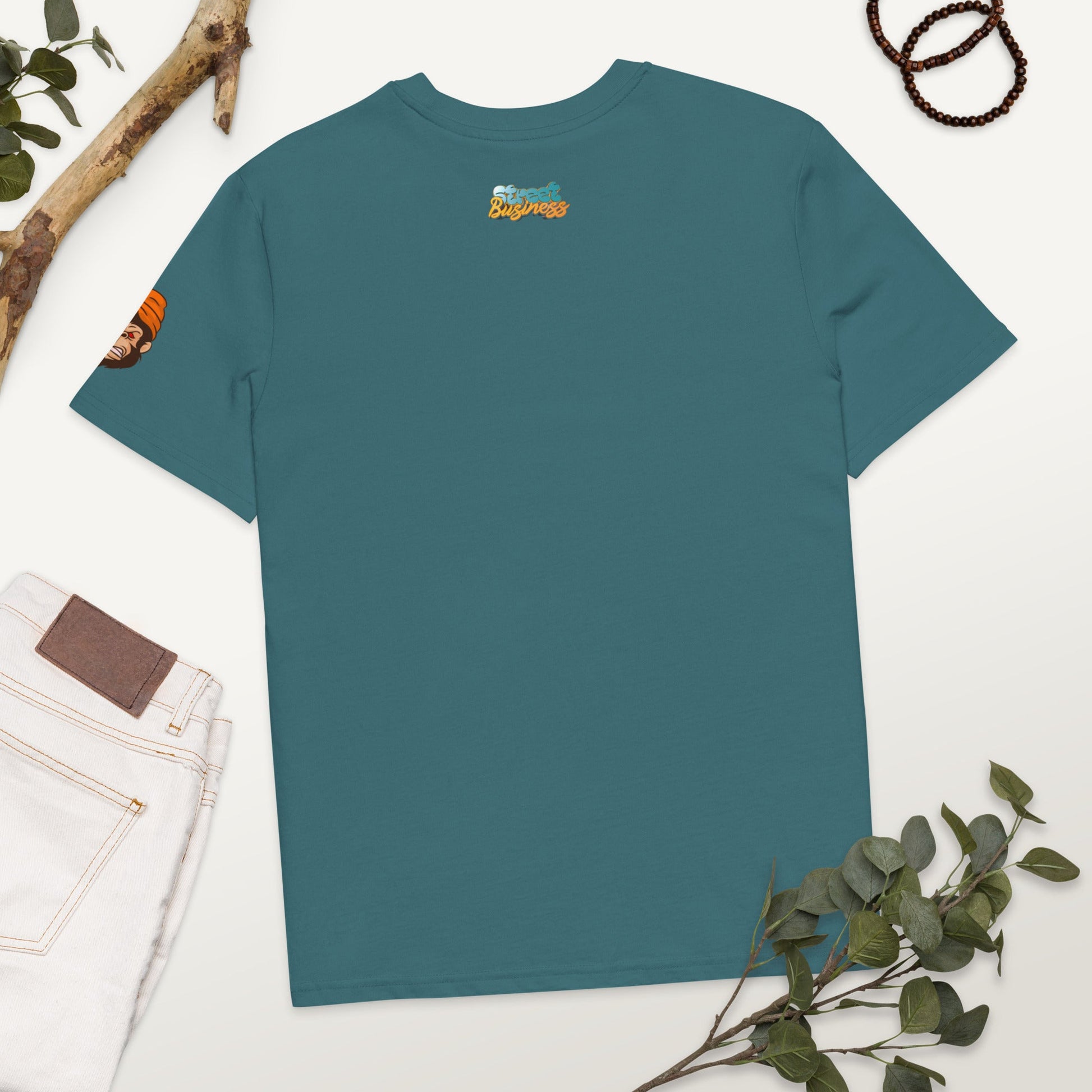 Organic Cotton No Caps t-shirt - Street Business Urban Wear