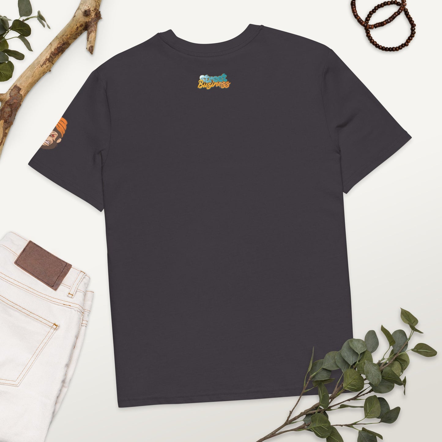 Organic Cotton No Caps t-shirt - Street Business Urban Wear