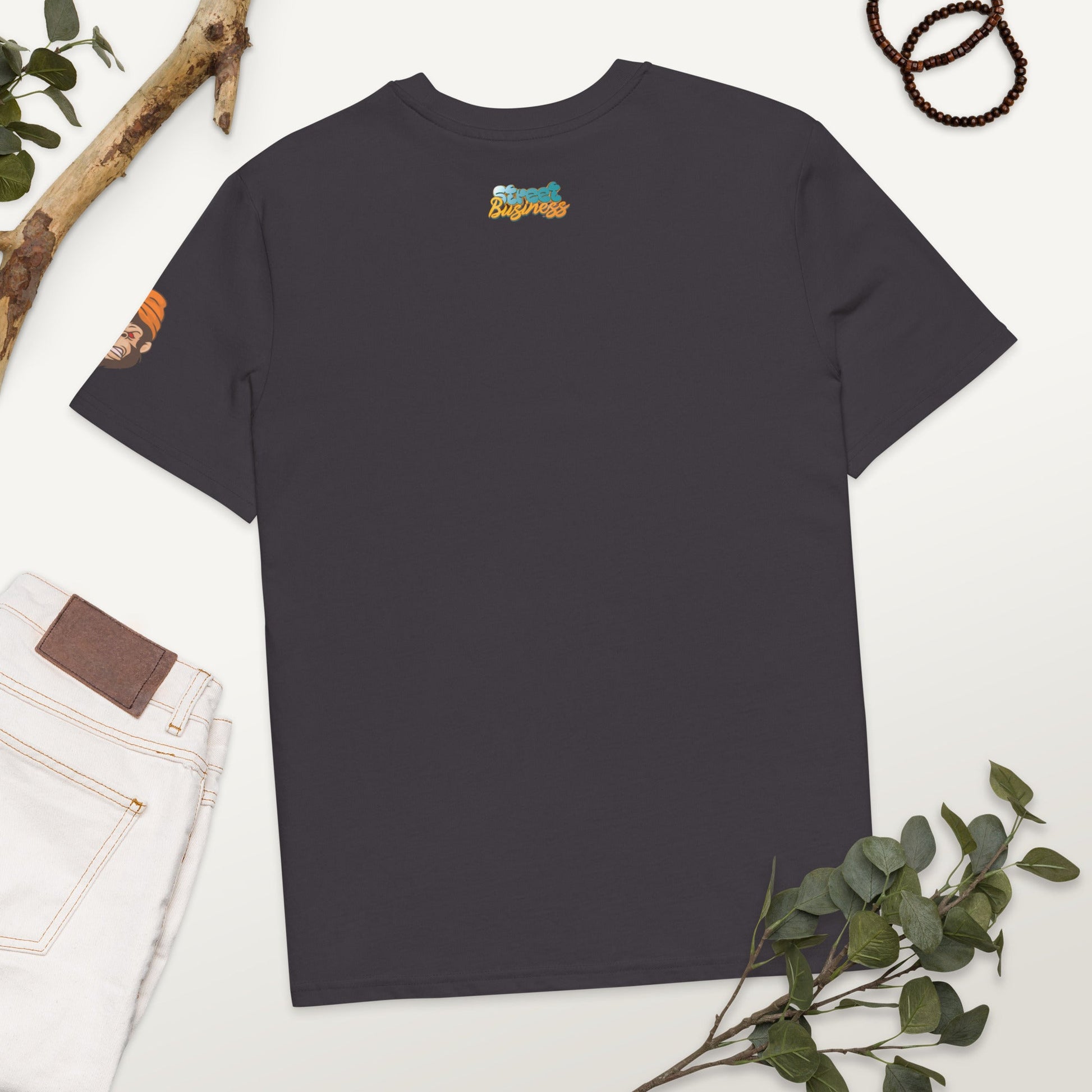 Organic Cotton No Caps t-shirt - Street Business Urban Wear