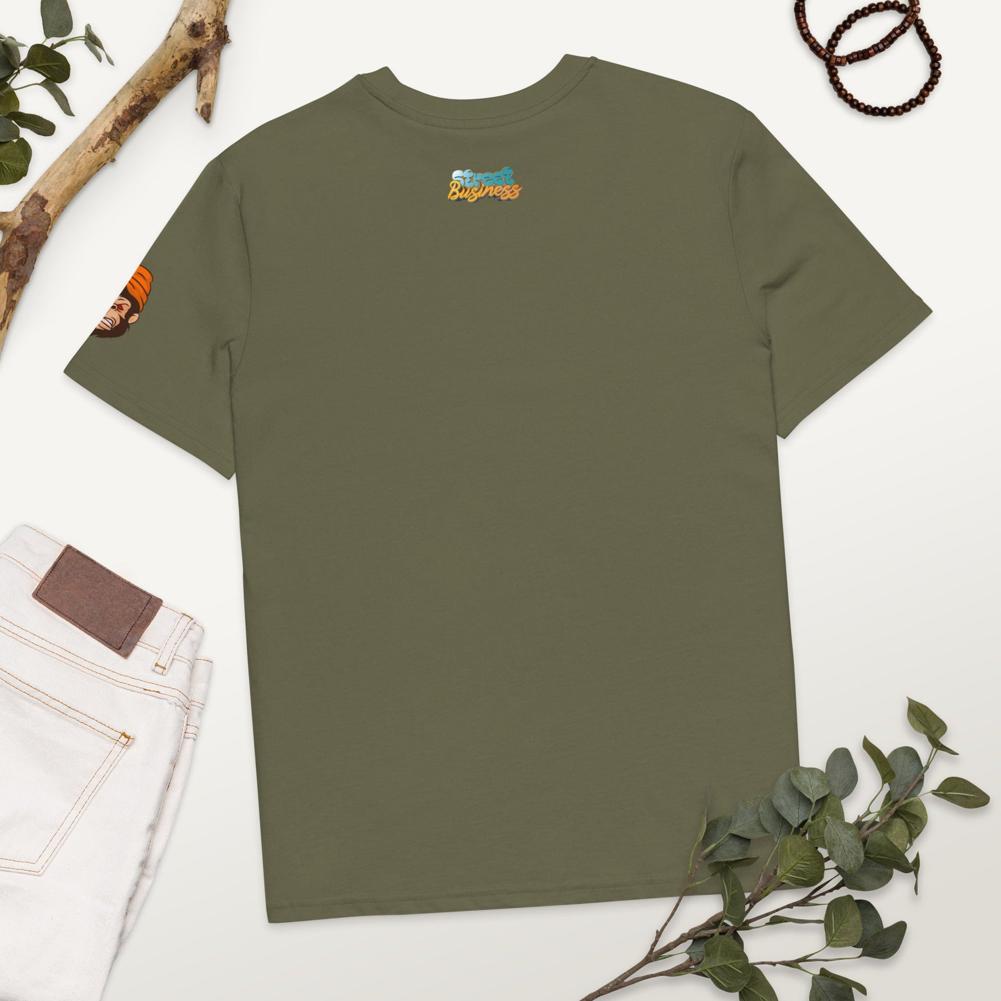 Organic Cotton No Caps t-shirt - Street Business Urban Wear