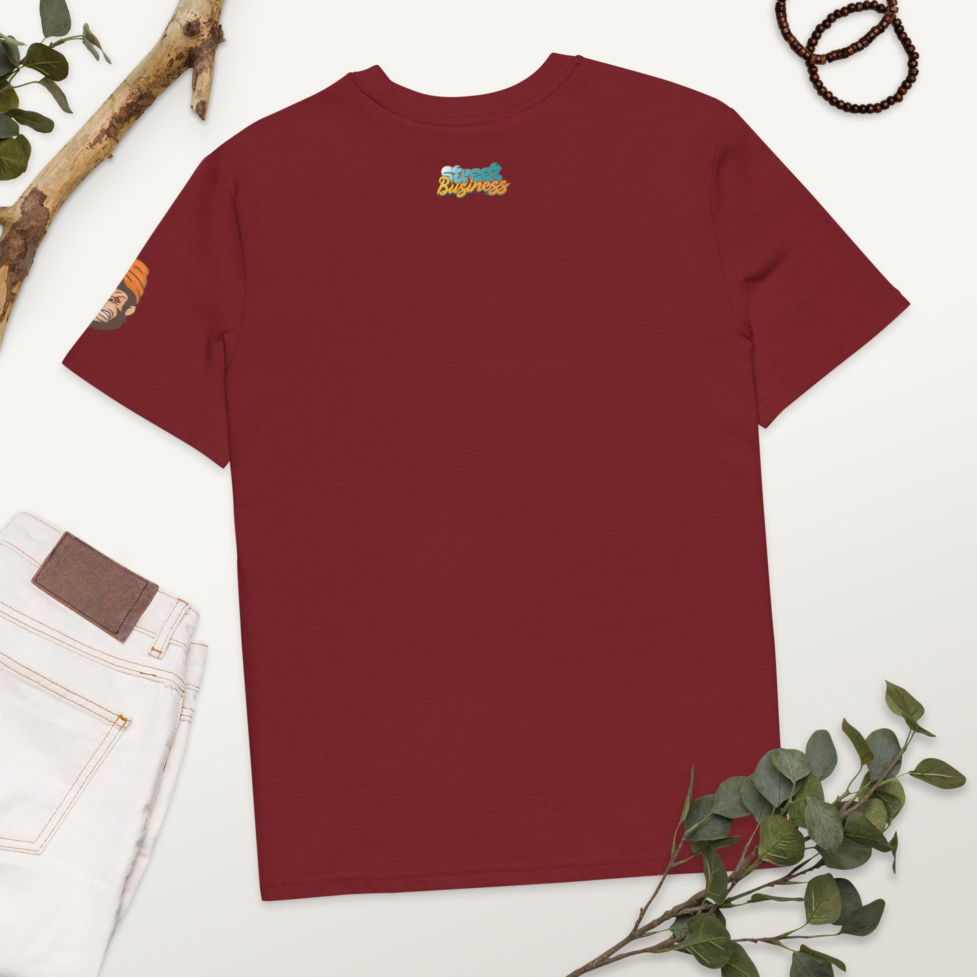 Organic Cotton No Caps t-shirt - Street Business Urban Wear