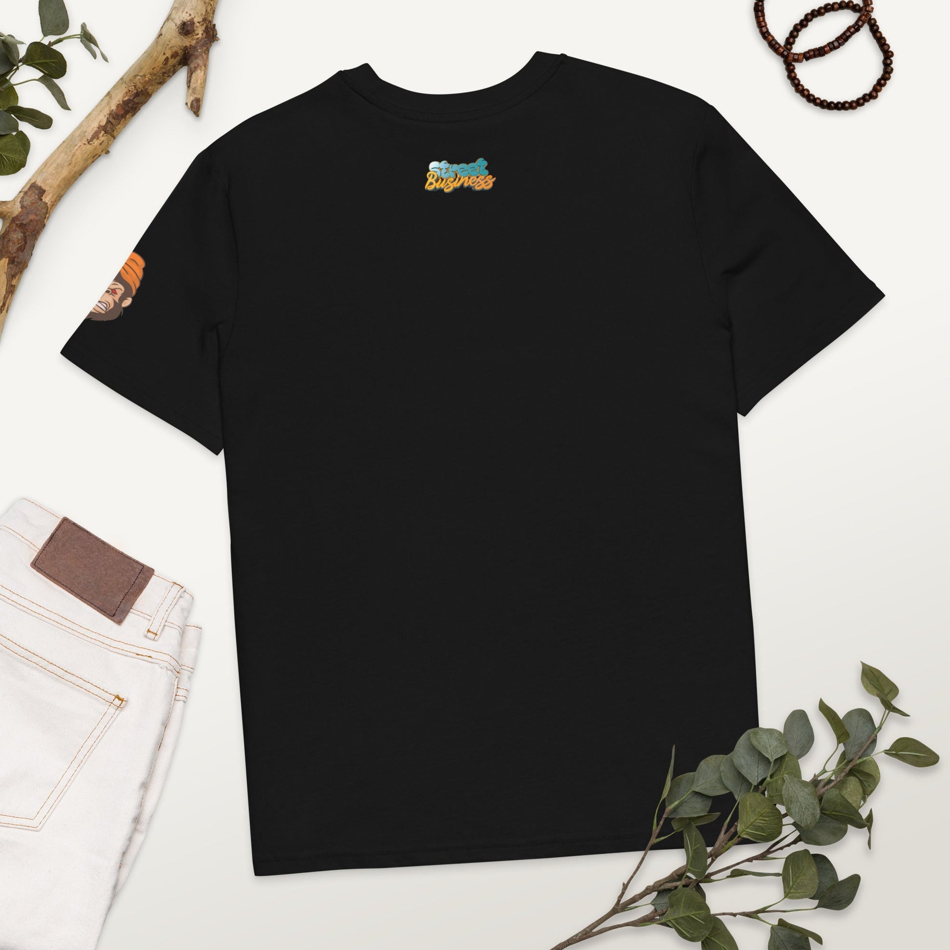 Organic Cotton No Caps t-shirt - Street Business Urban Wear