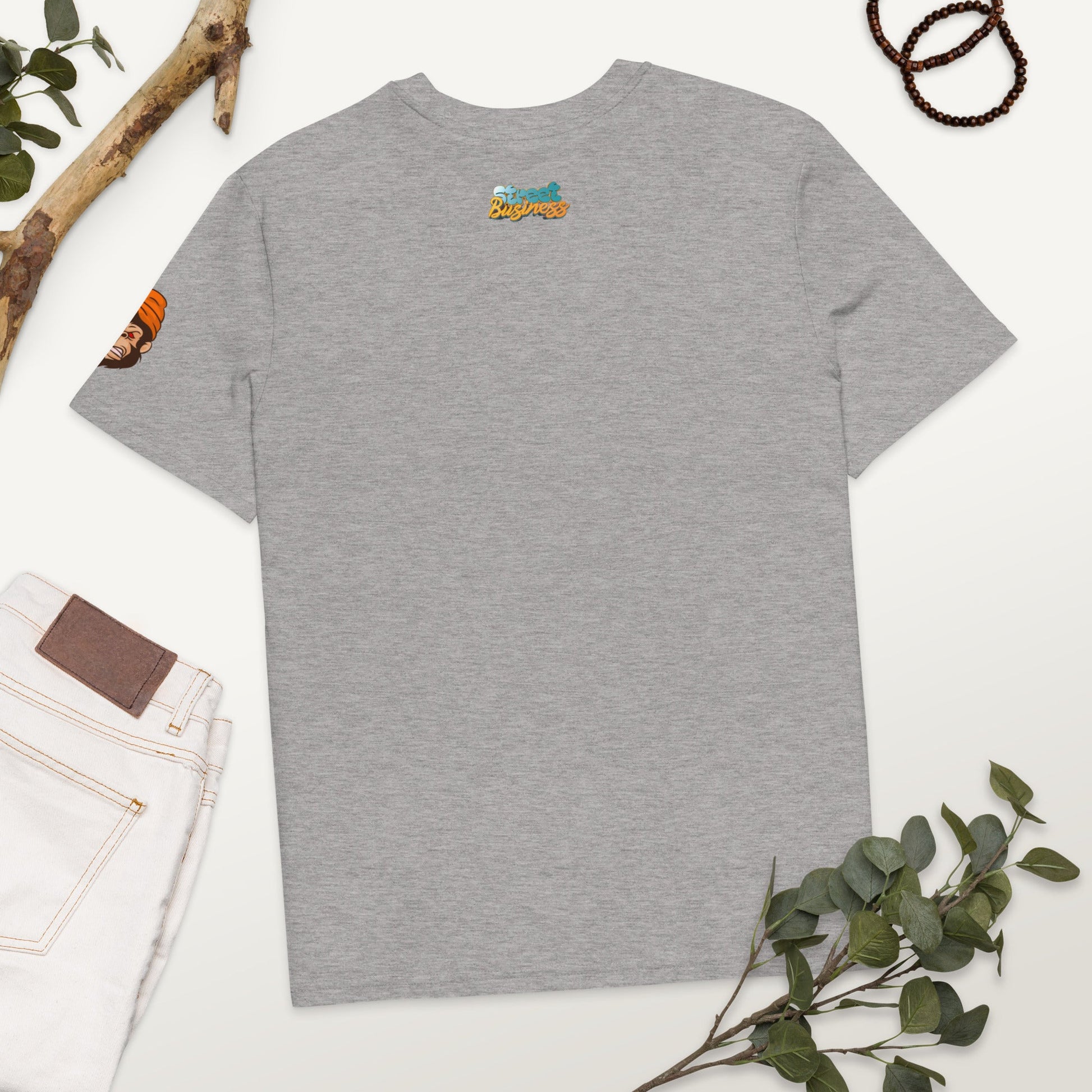 Organic Cotton No Caps t-shirt - Street Business Urban Wear