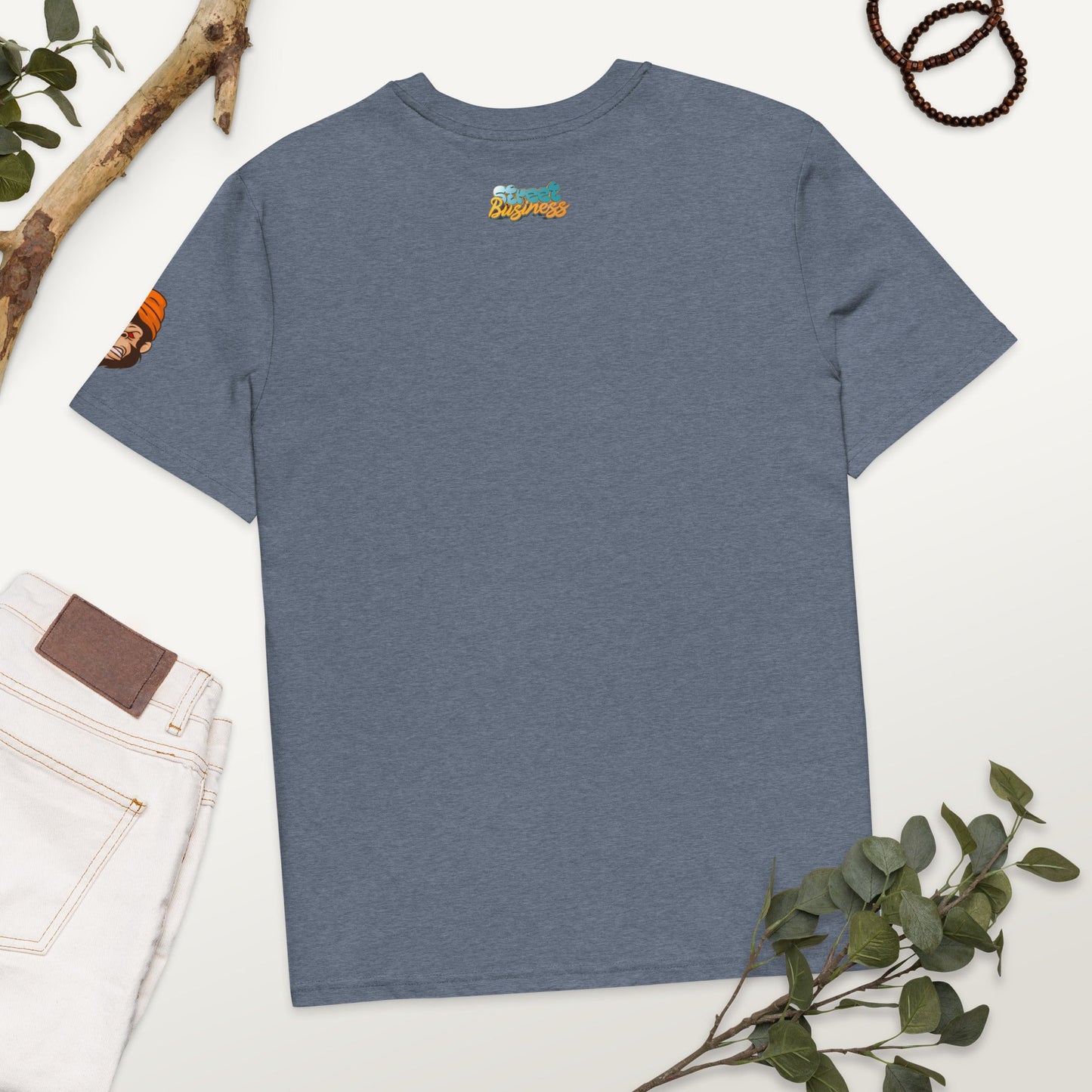 Organic Cotton No Caps t-shirt - Street Business Urban Wear
