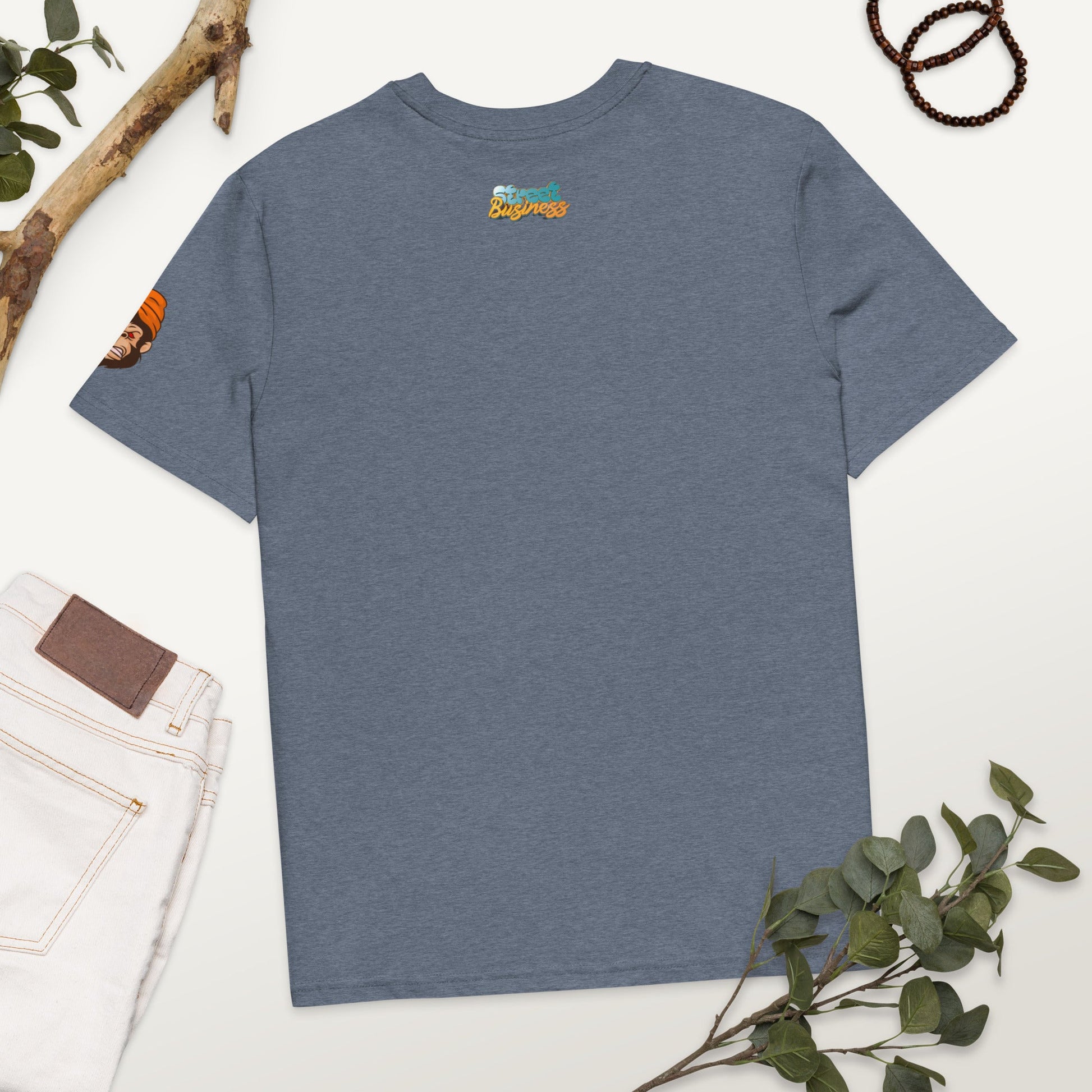 Organic Cotton No Caps t-shirt - Street Business Urban Wear