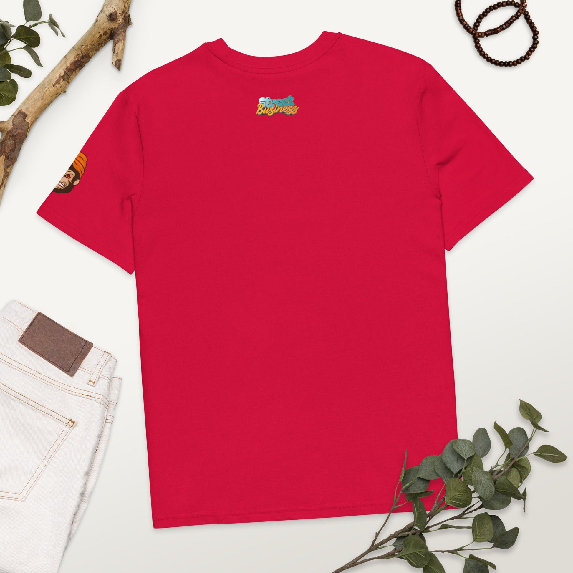 Organic Cotton No Caps t-shirt - Street Business Urban Wear