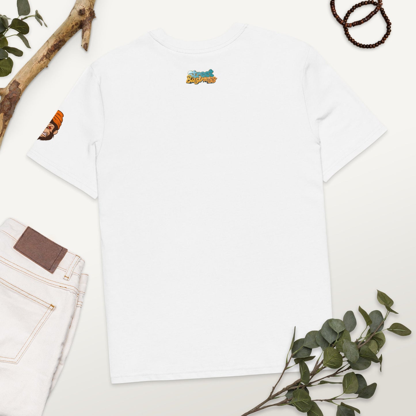 Organic Cotton No Caps t-shirt - Street Business Urban Wear