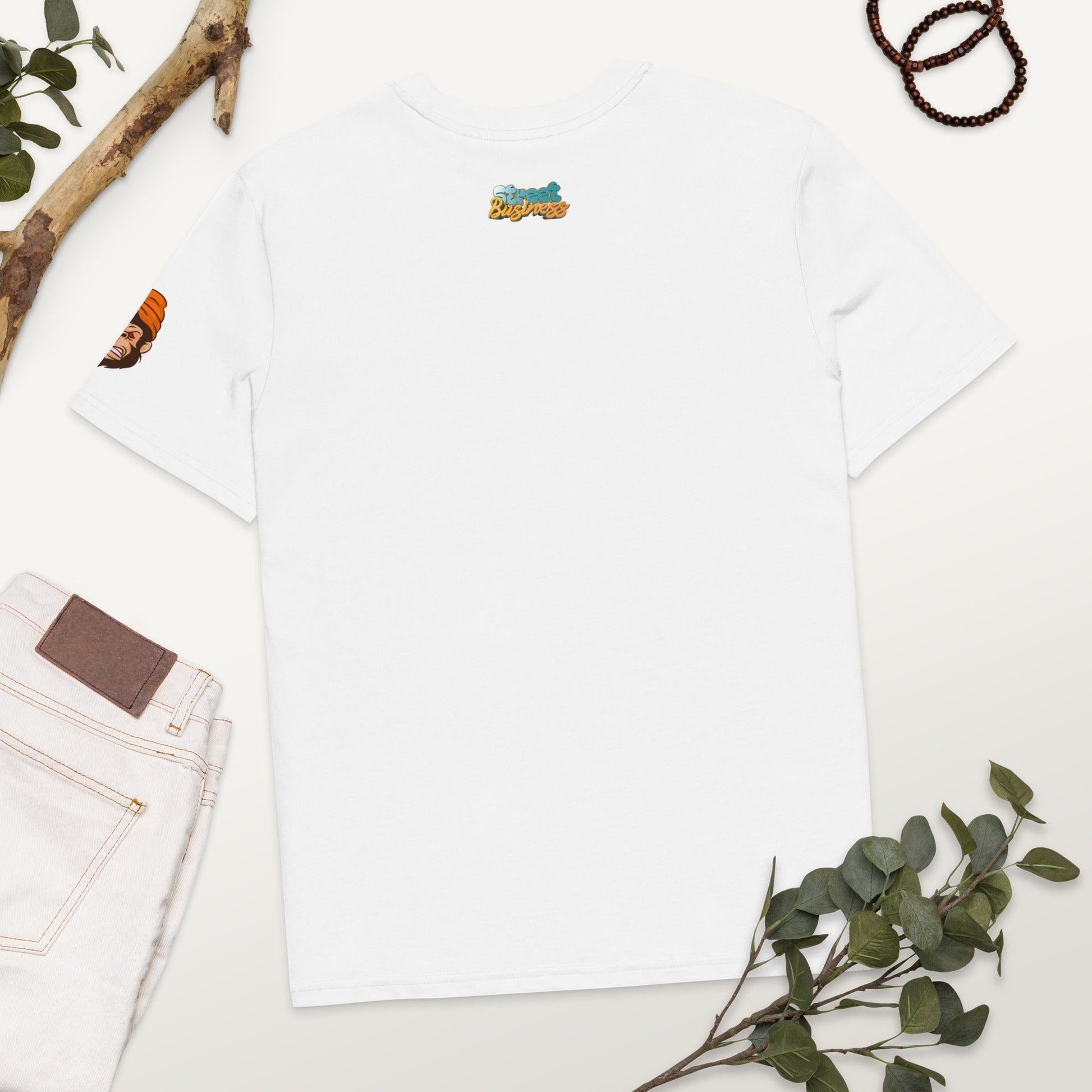 Organic Cotton No Caps t-shirt - Street Business Urban Wear