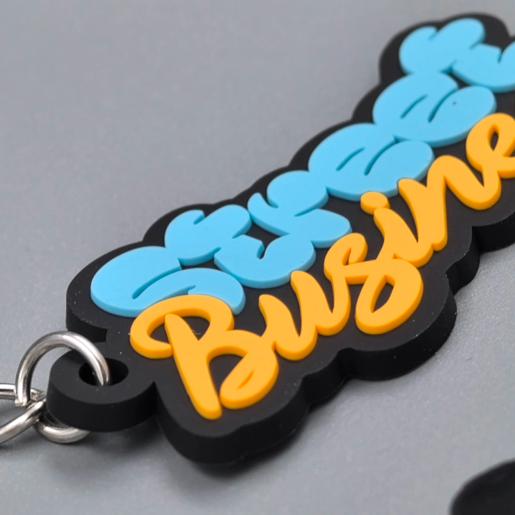 Street Business™ Limited Drop PVC Key Chain — Urban Flex Accessory