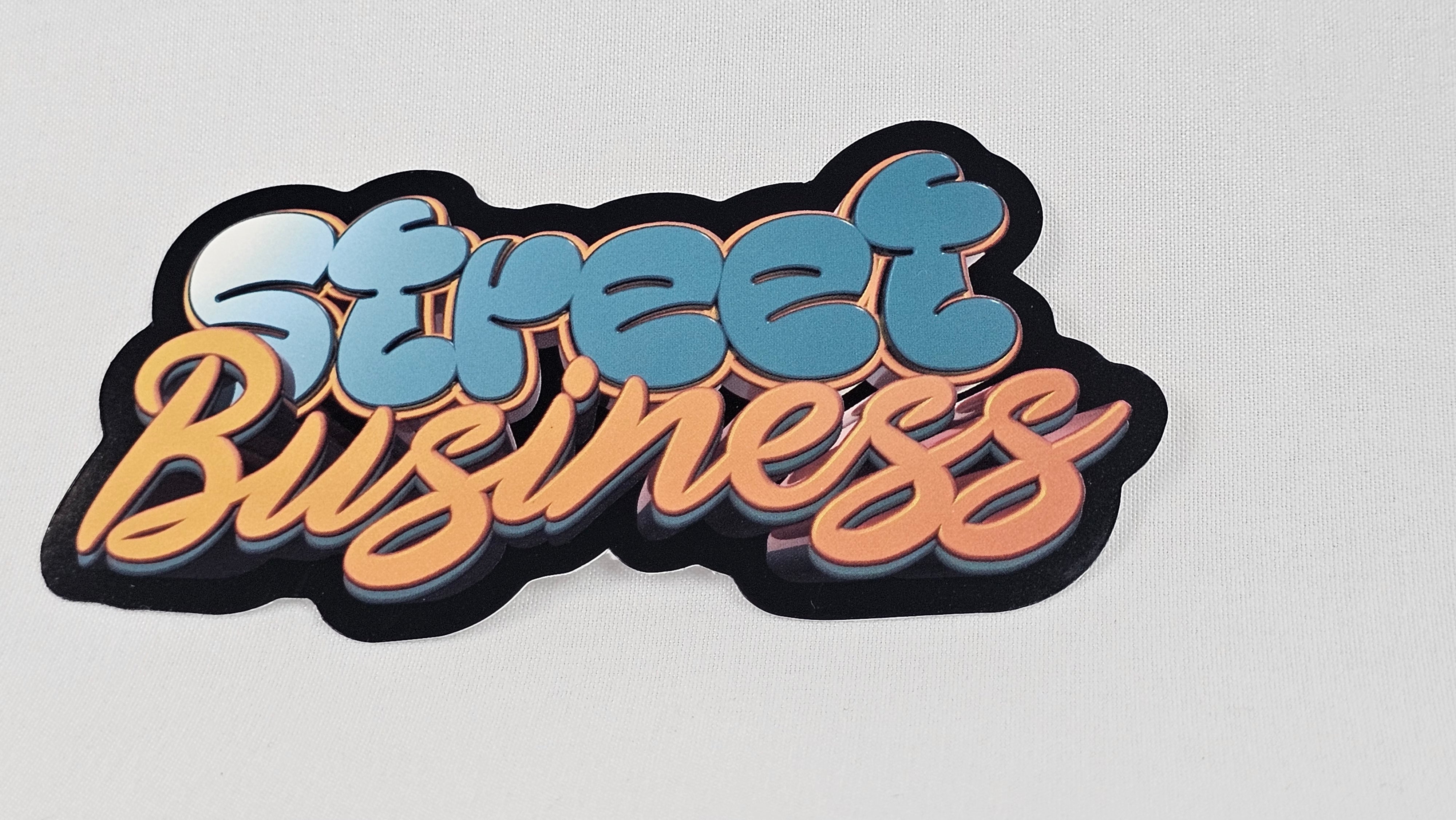 Street Business™ Limited Drop Vinyl Sticker — Urban Flex Edition