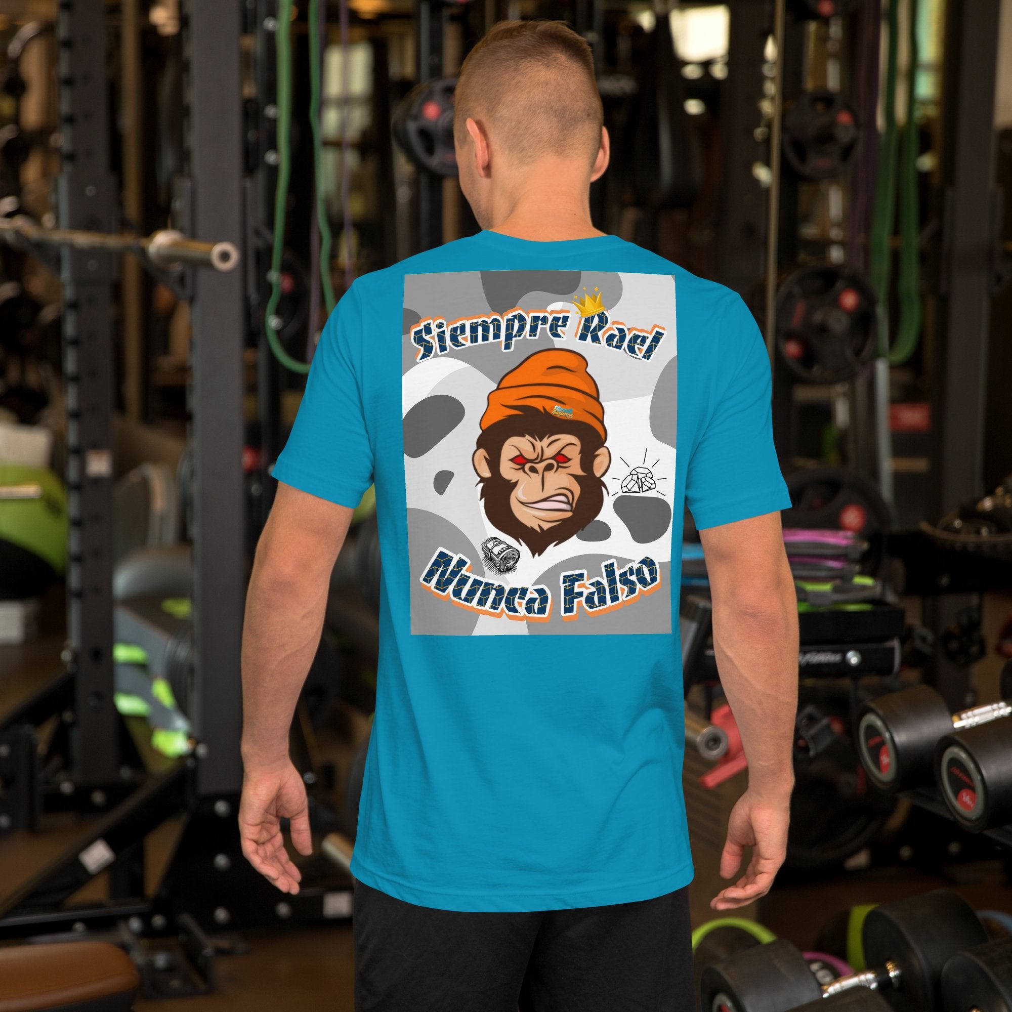 Street Business Angry Gorilla Embroidery Unisex T-shirt - Street Business Urban Wear