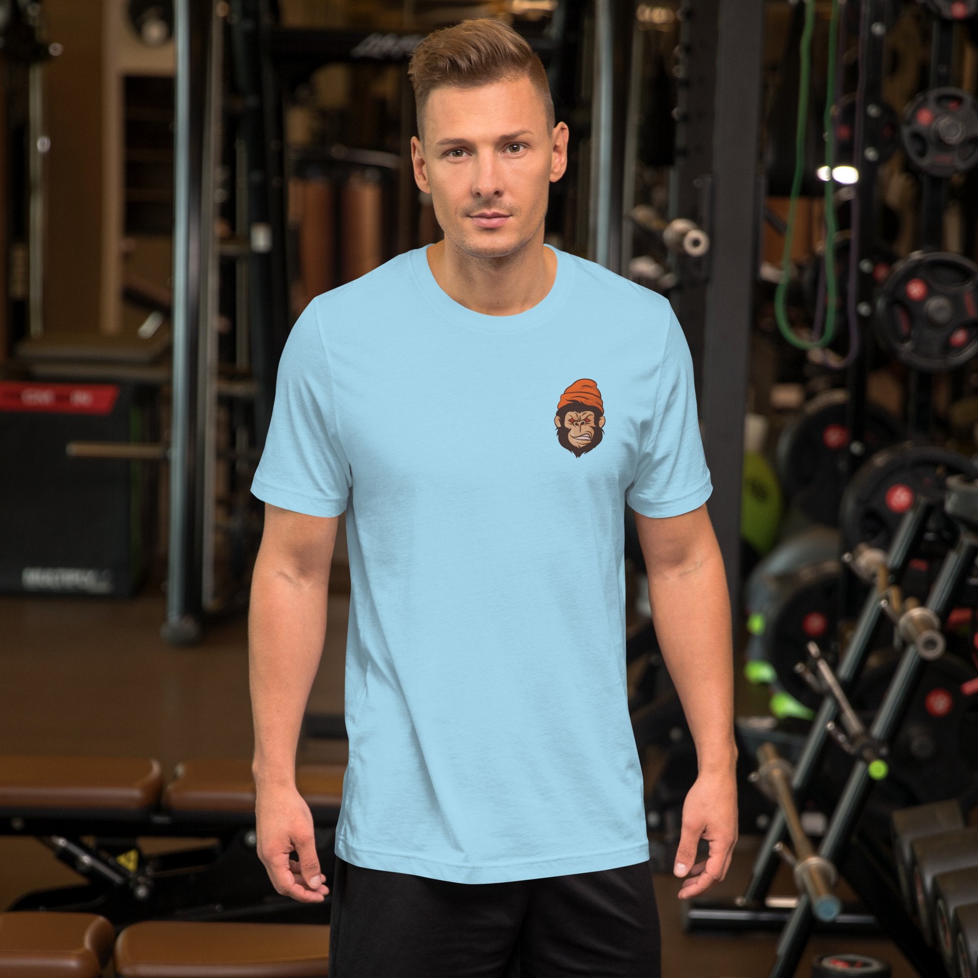 Street Business Angry Gorilla Embroidery Unisex T-shirt - Street Business Urban Wear