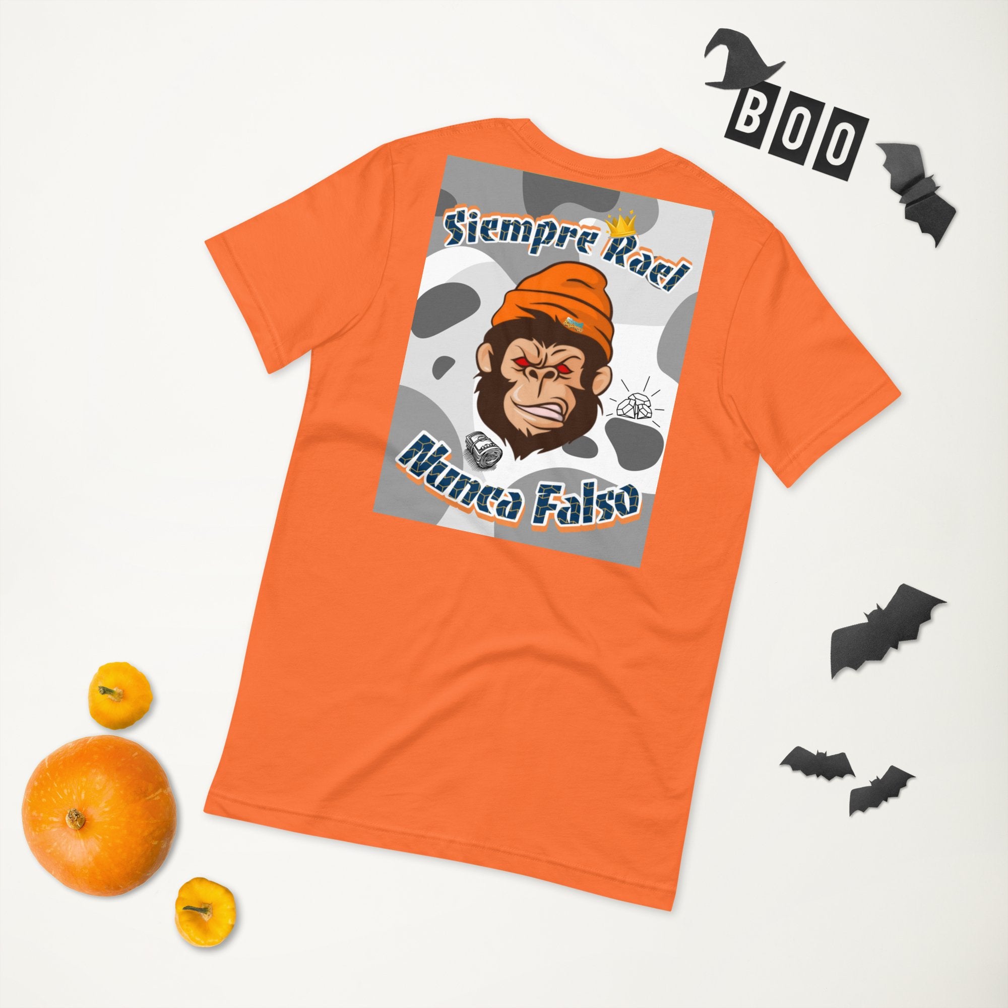 Street Business Angry Gorilla Embroidery Unisex T-shirt - Street Business Urban Wear