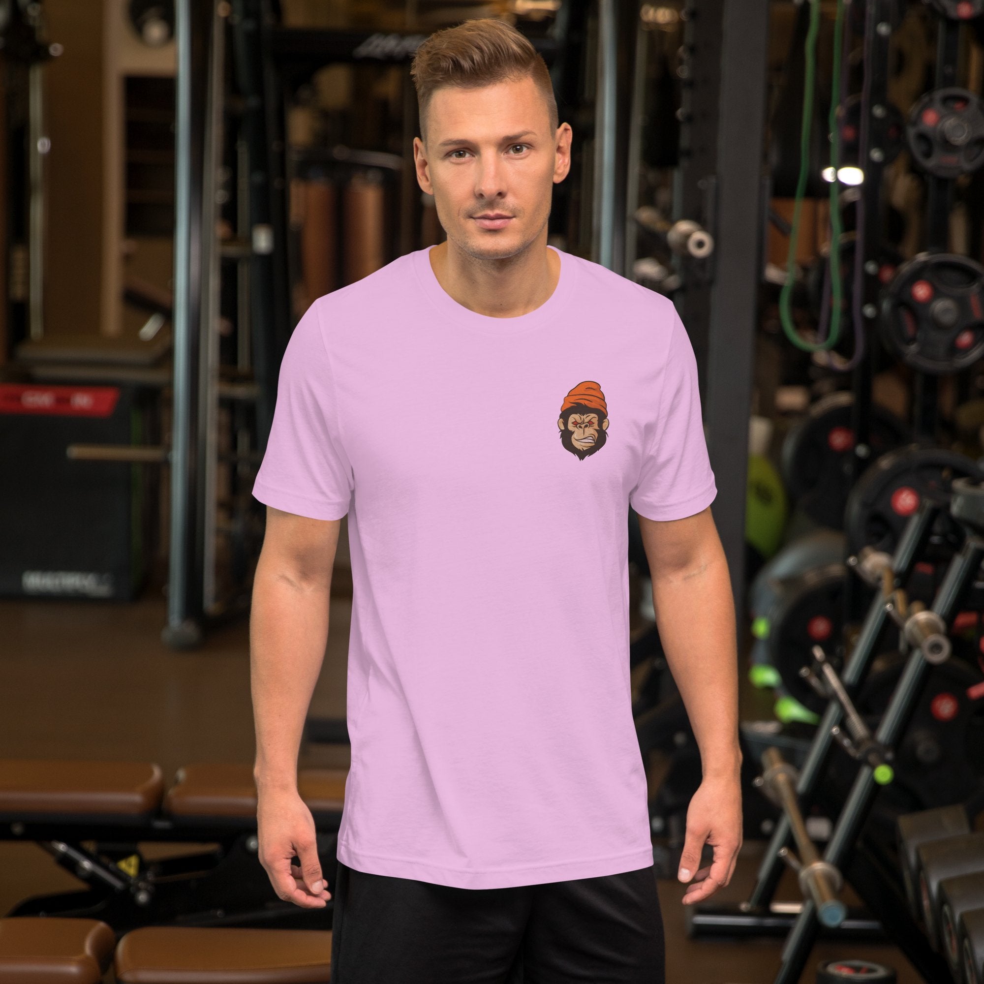 Street Business Angry Gorilla Embroidery Unisex T-shirt - Street Business Urban Wear