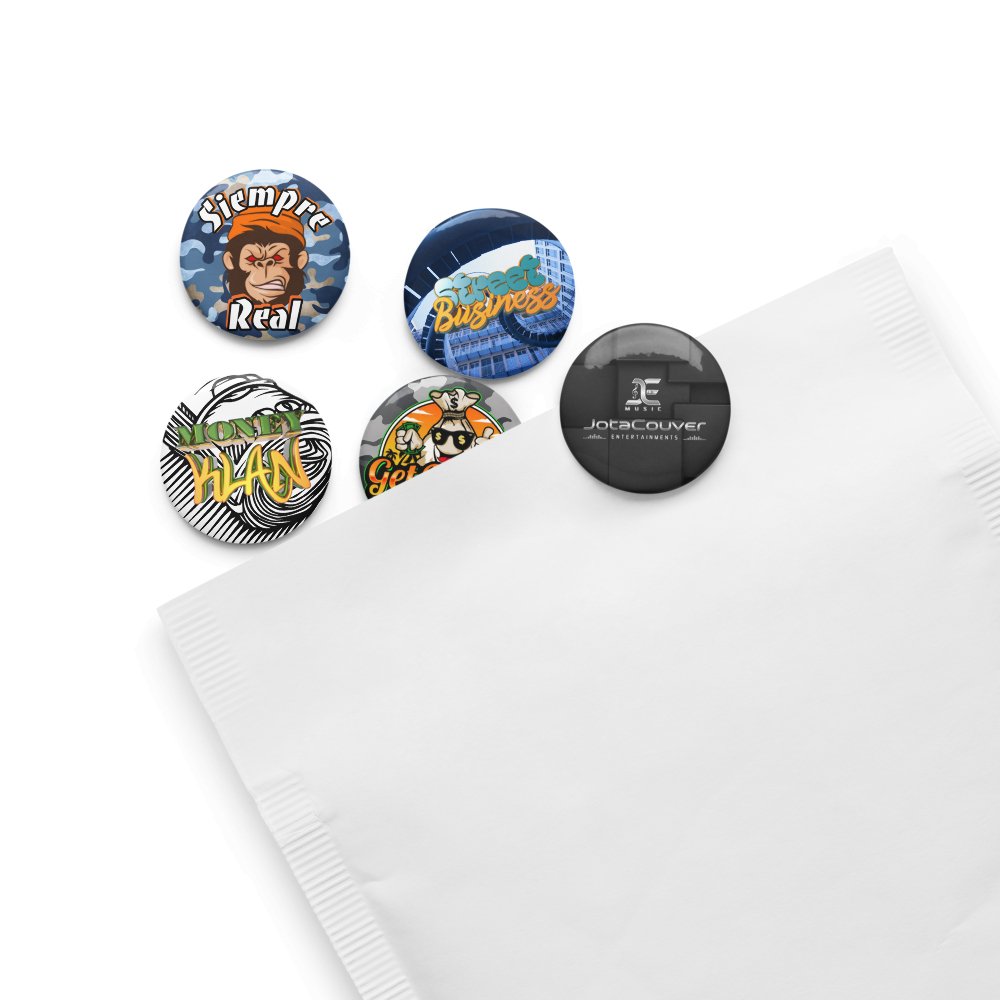 Street Business Set of Pin Buttons - Street Business Urban Wear