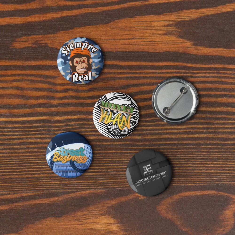 Street Business Set of Pin Buttons - Street Business Urban Wear