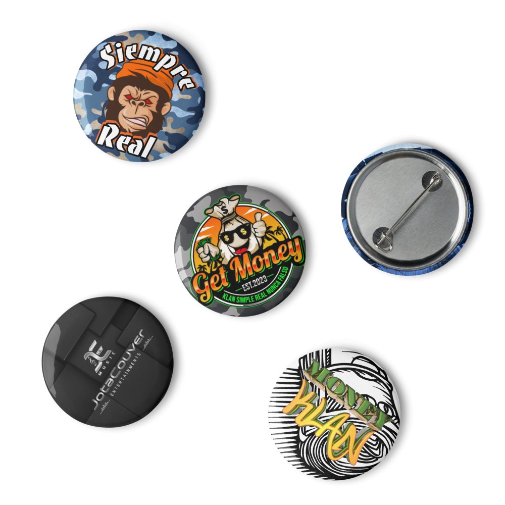 Street Business Set of Pin Buttons - Street Business Urban Wear